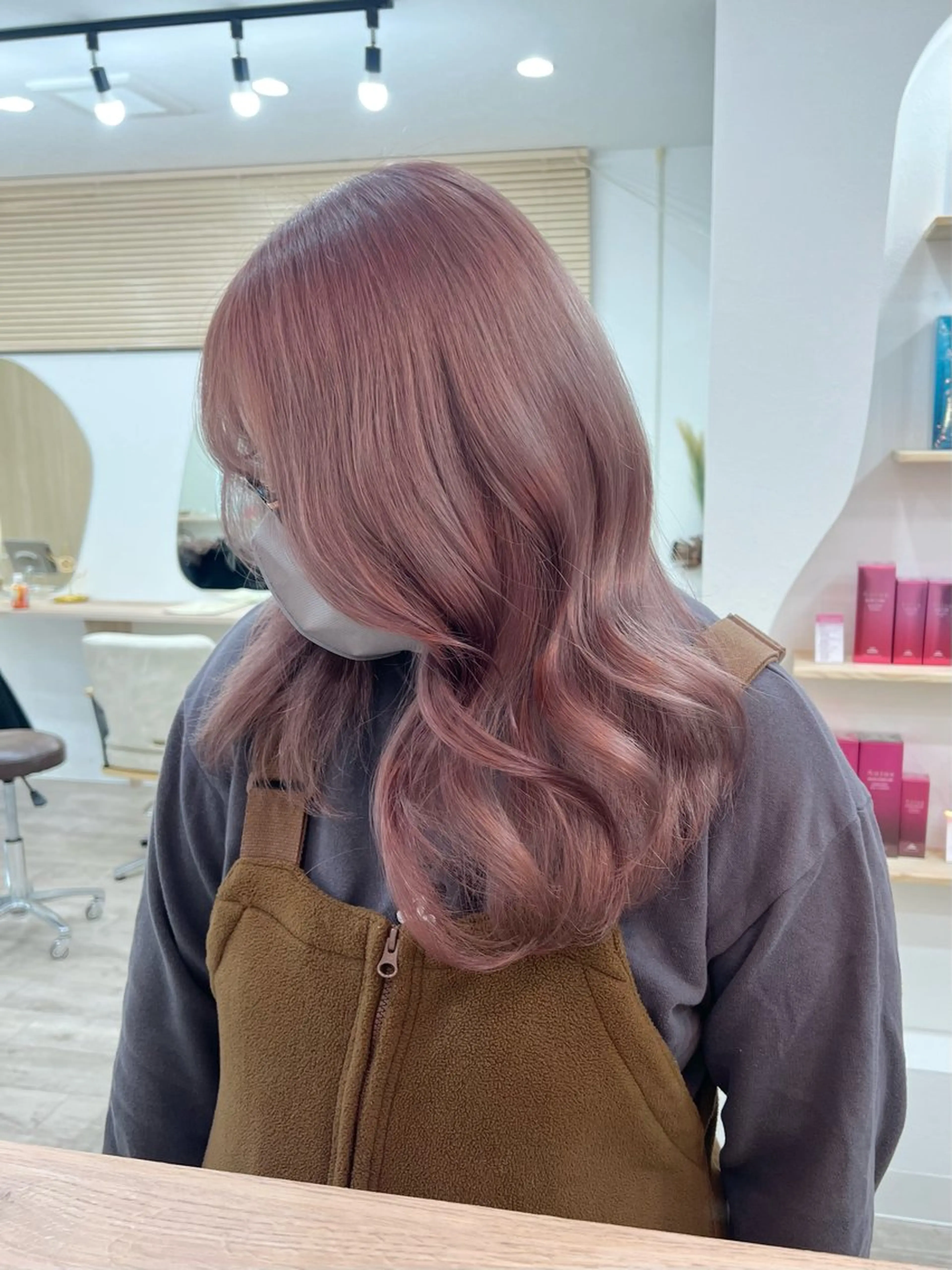 ロング カラー ヘアカラー トリートメント TOKI mahoのヘアスタイル