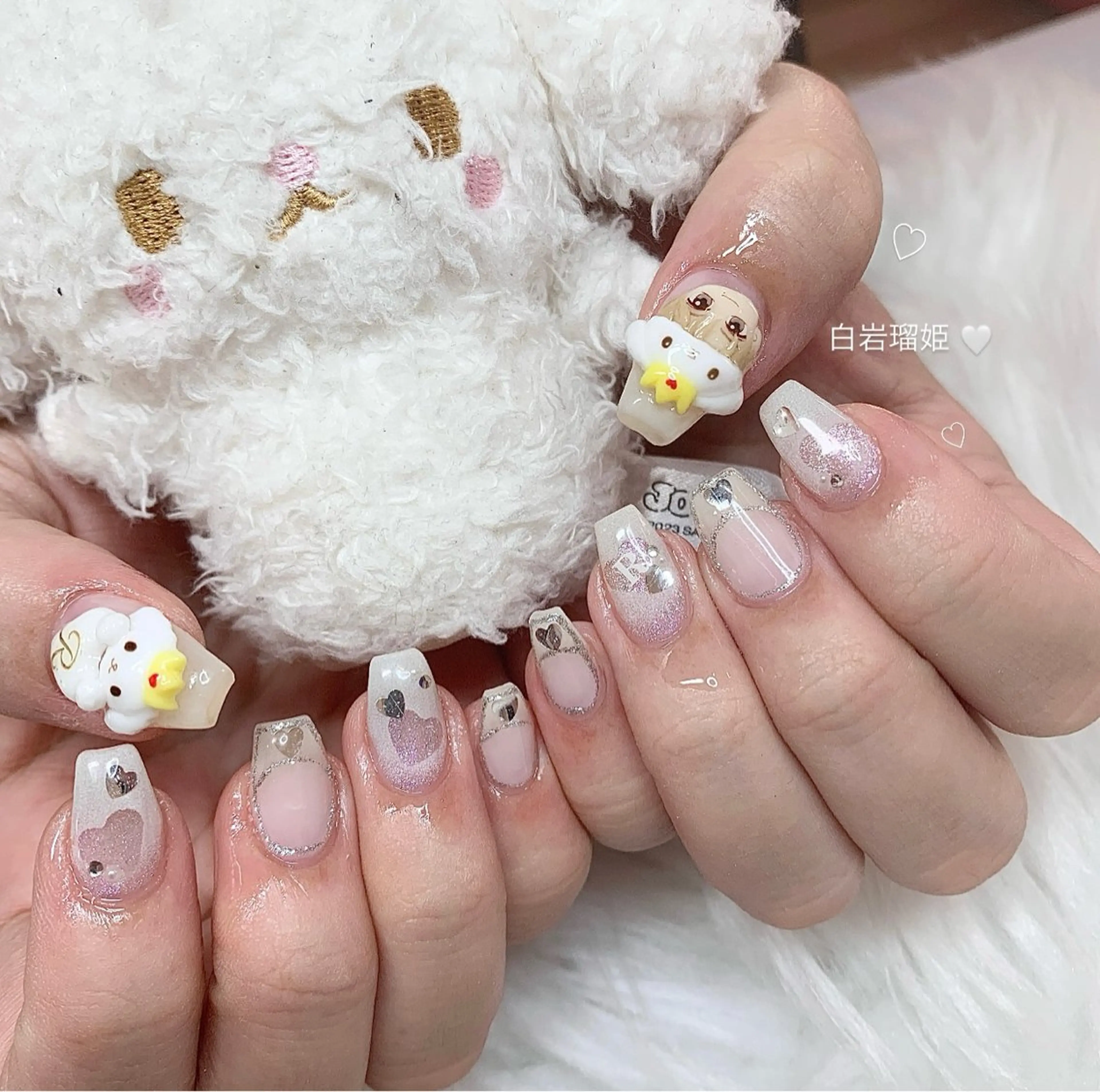 ネイル 持ち込み ハンドネイル La neige* yuki 🐩🌙のネイルデザイン