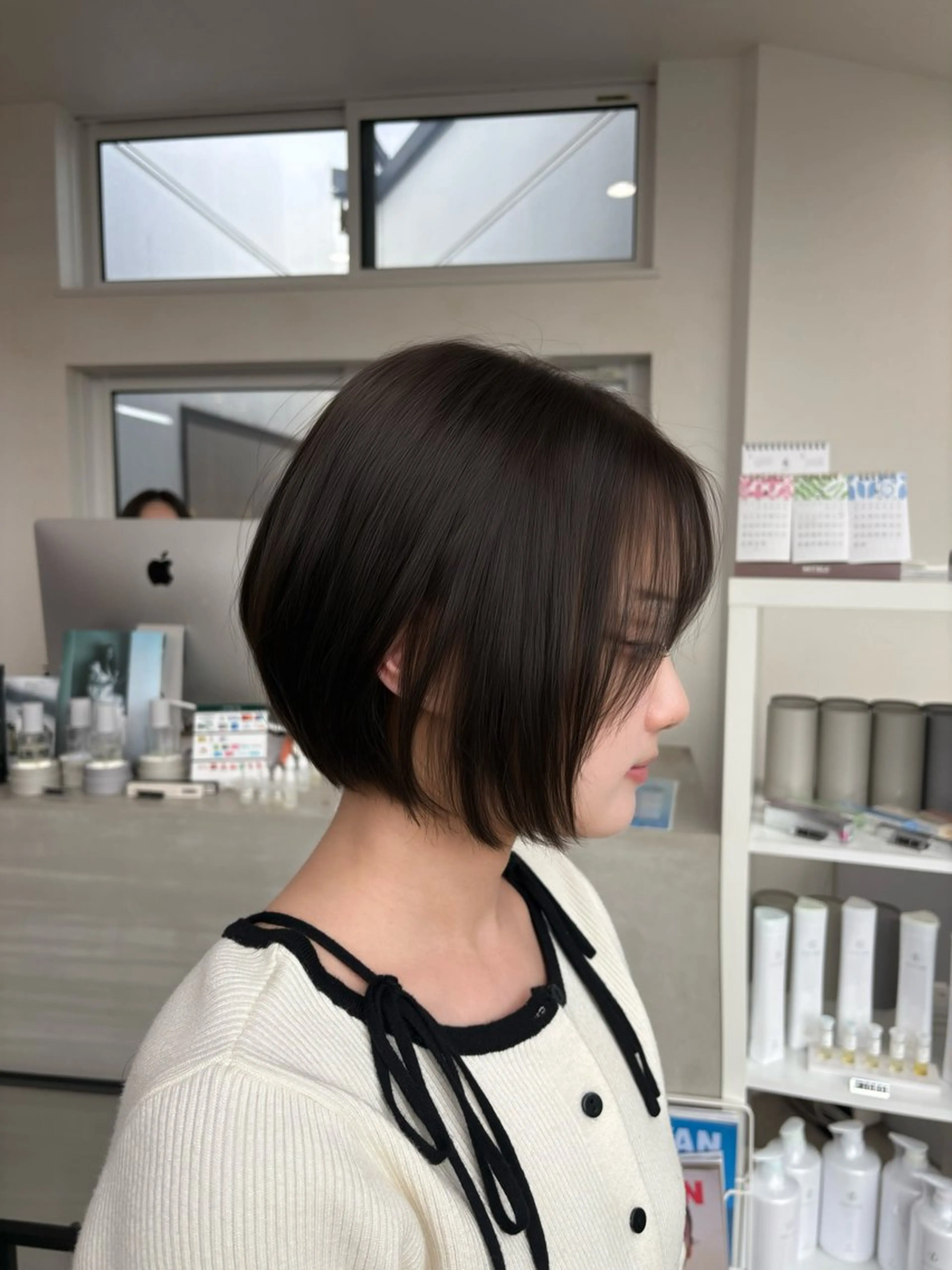 【ショート​〜​ボブ限定‼️】カットモデル💇🏻‍♀️✨自分の髪質に合ったサロンシャンプーお試し付き🫧（土日祝660円）の写真