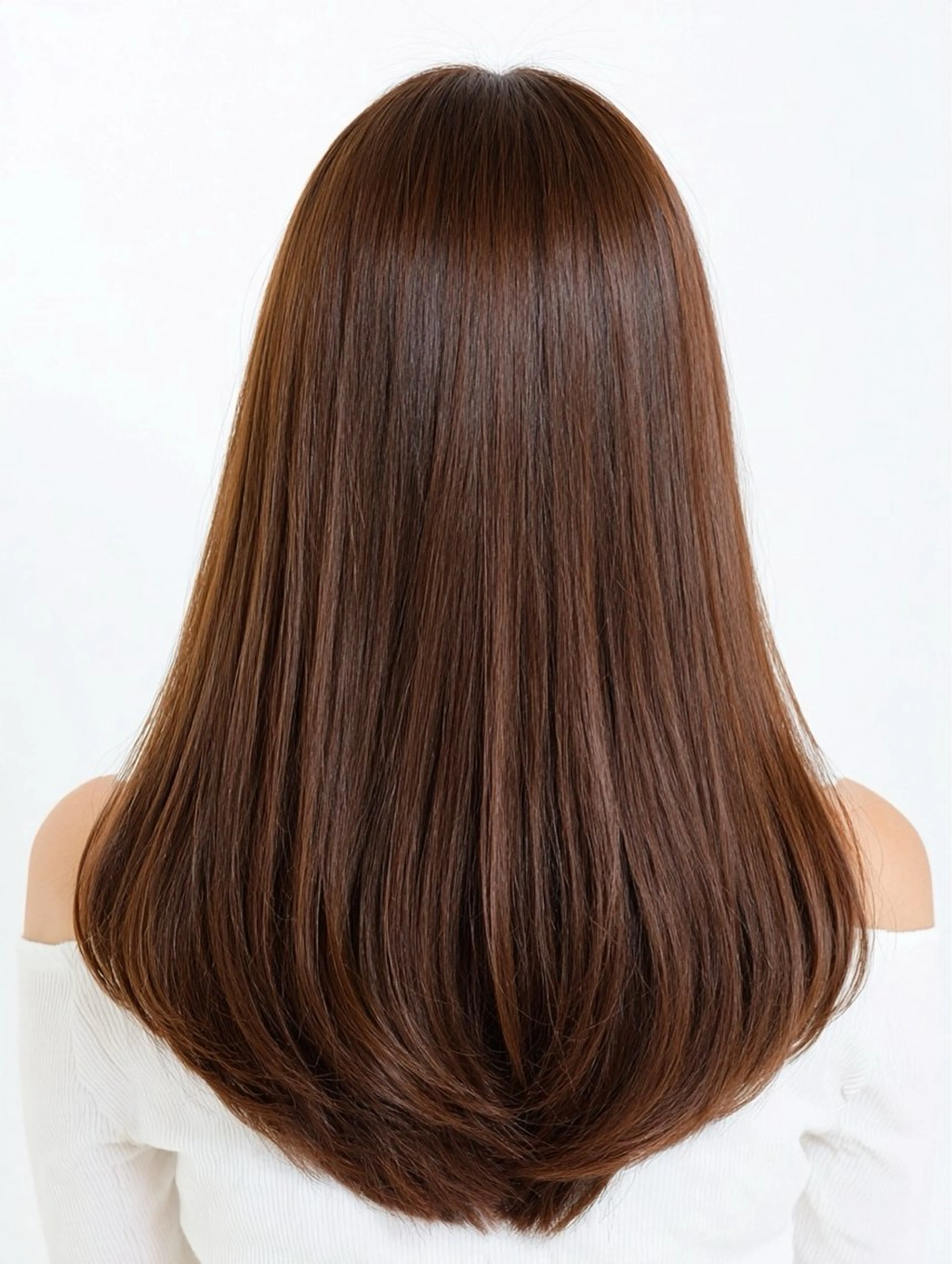 ミディアム カラー ヘアカラー 松本 桜のヘアスタイル