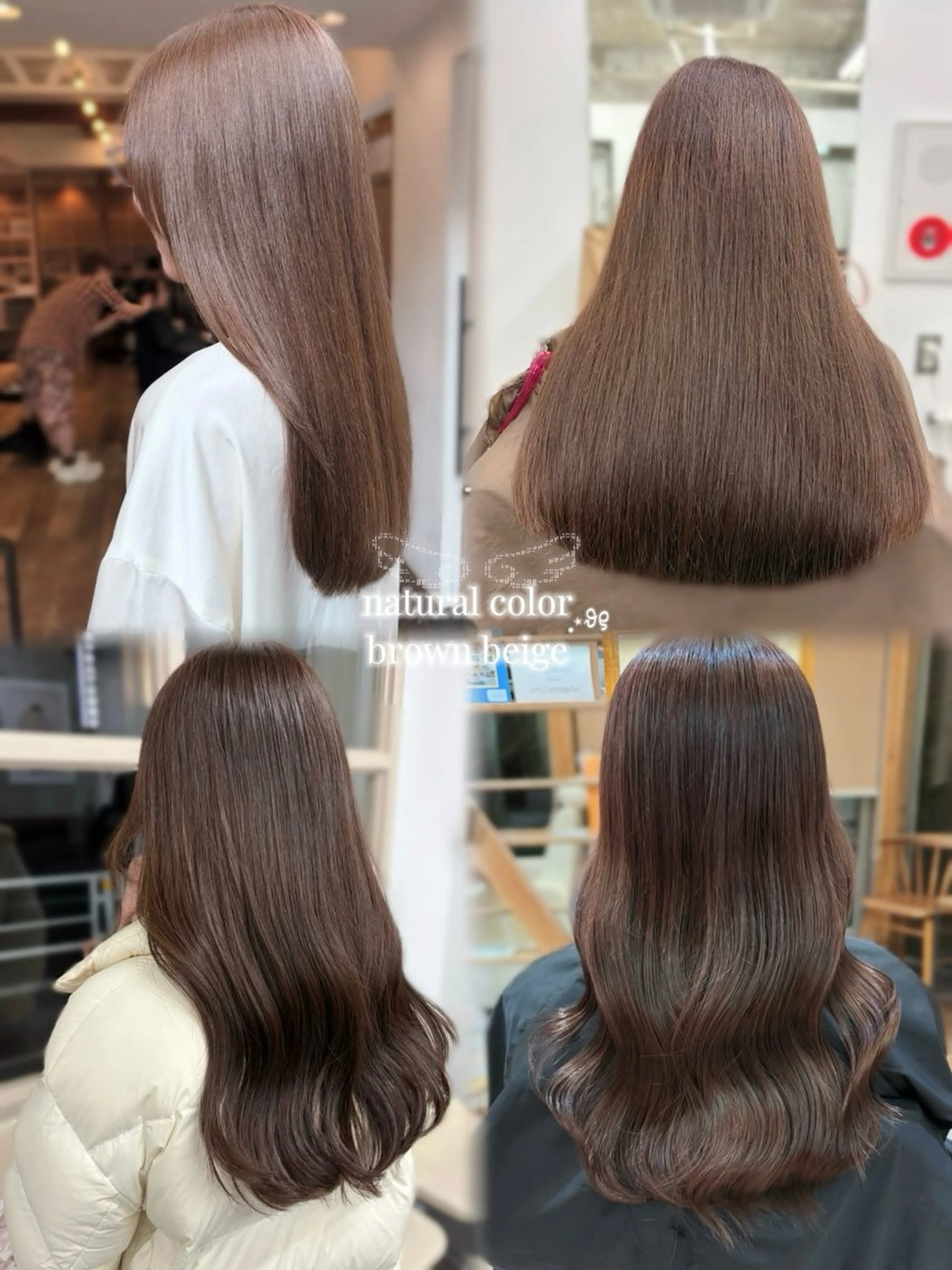 カラー 井口 怜奈/ボブのヘアスタイル