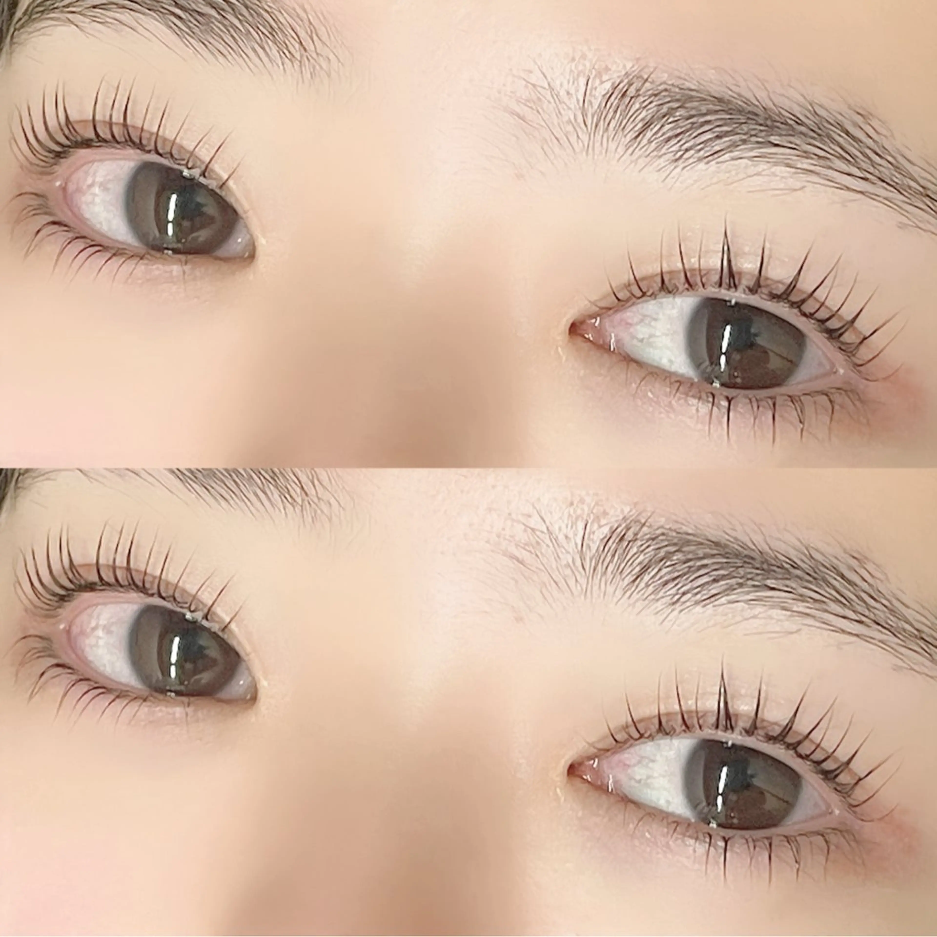 マツエク・マツパ 束感まつ毛 ナチュラル マツパ パリジェンヌ・VLEDLASH専門店】FAST LASH 渋谷所属・もな/ FASTLASHのマツエク・マツパデザイン