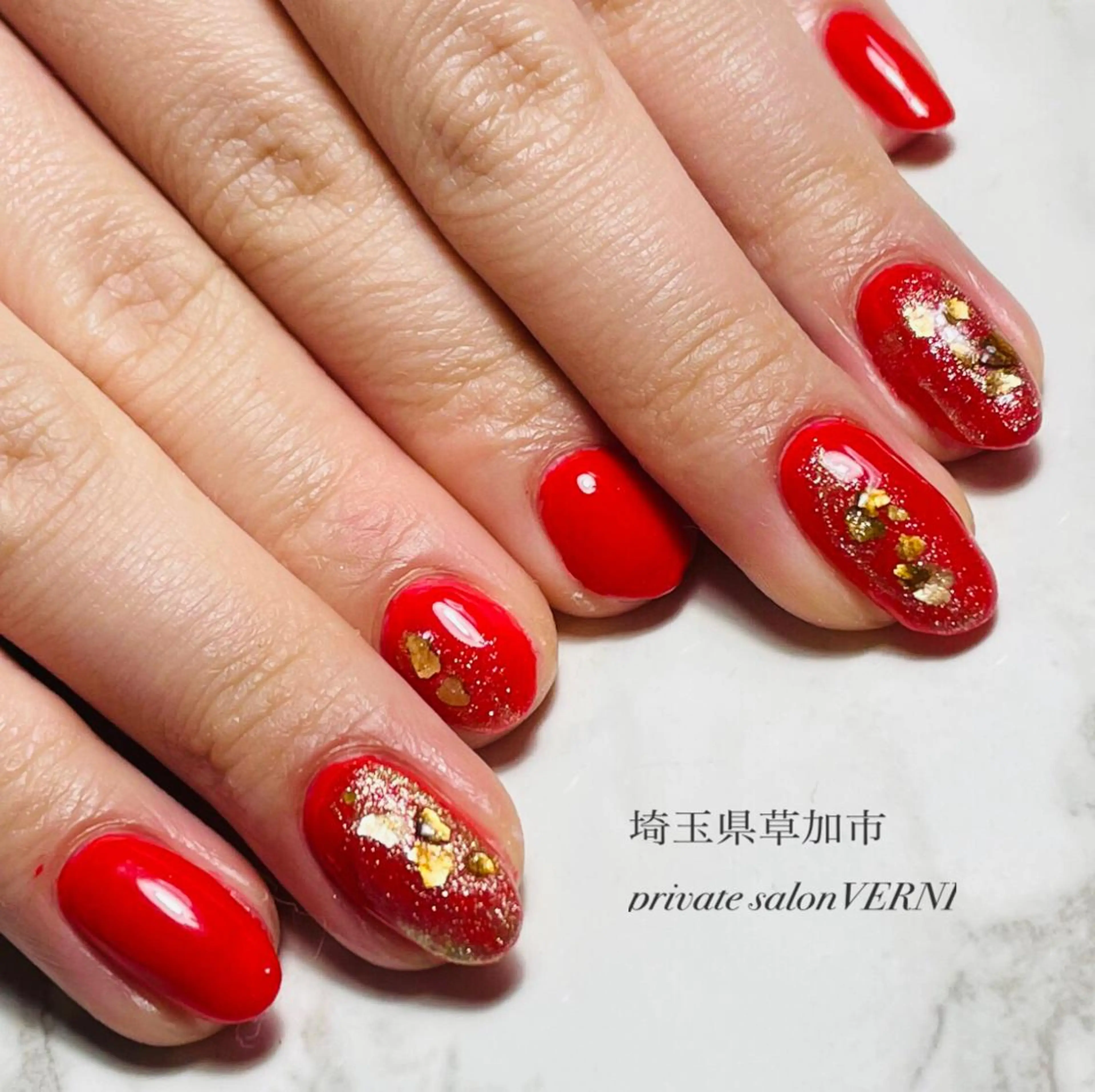 ネイル 自爪育成ネイルサロン ヴェルニのネイルデザイン