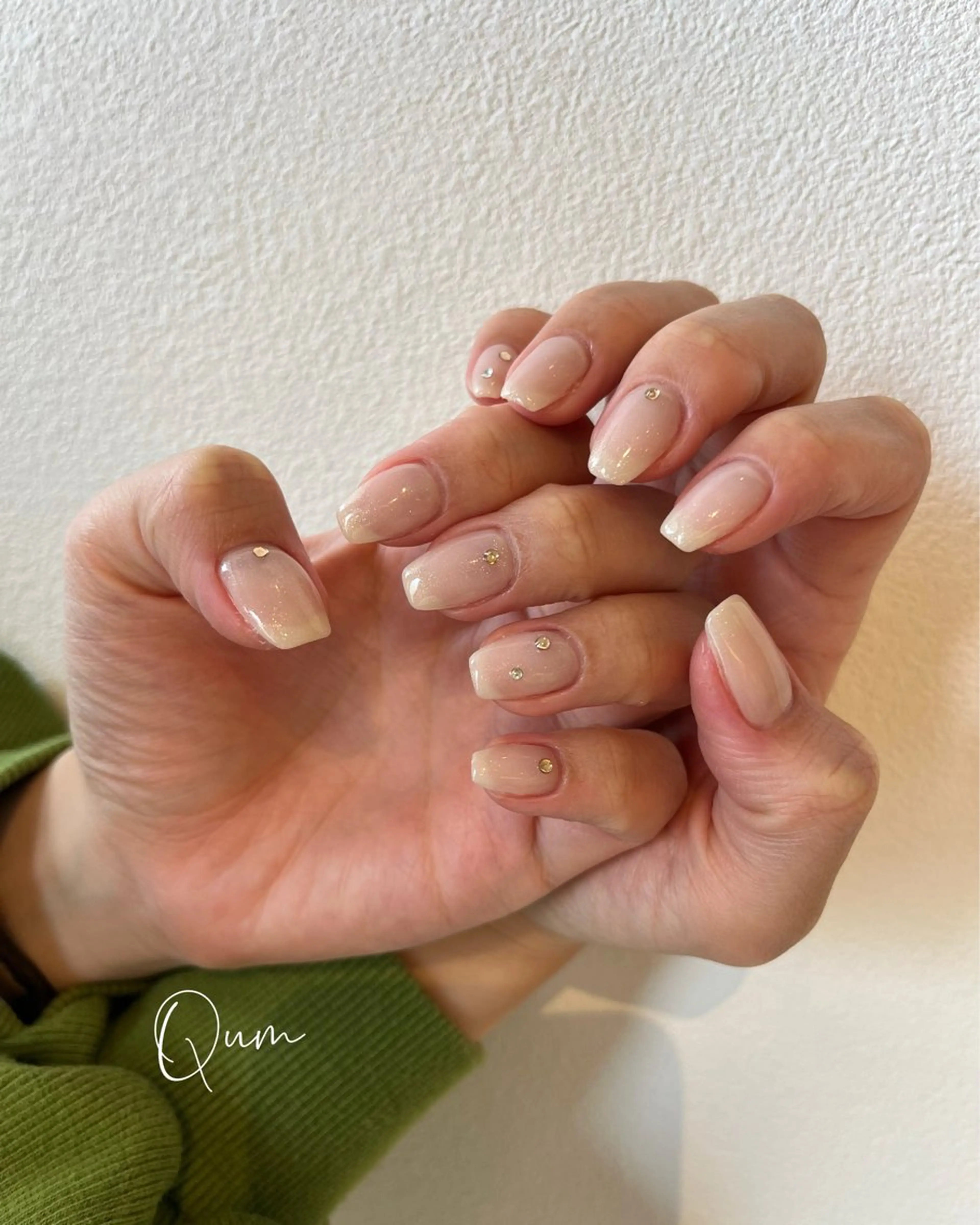 ネイル ハンドネイル nail salon Qumのネイルデザイン