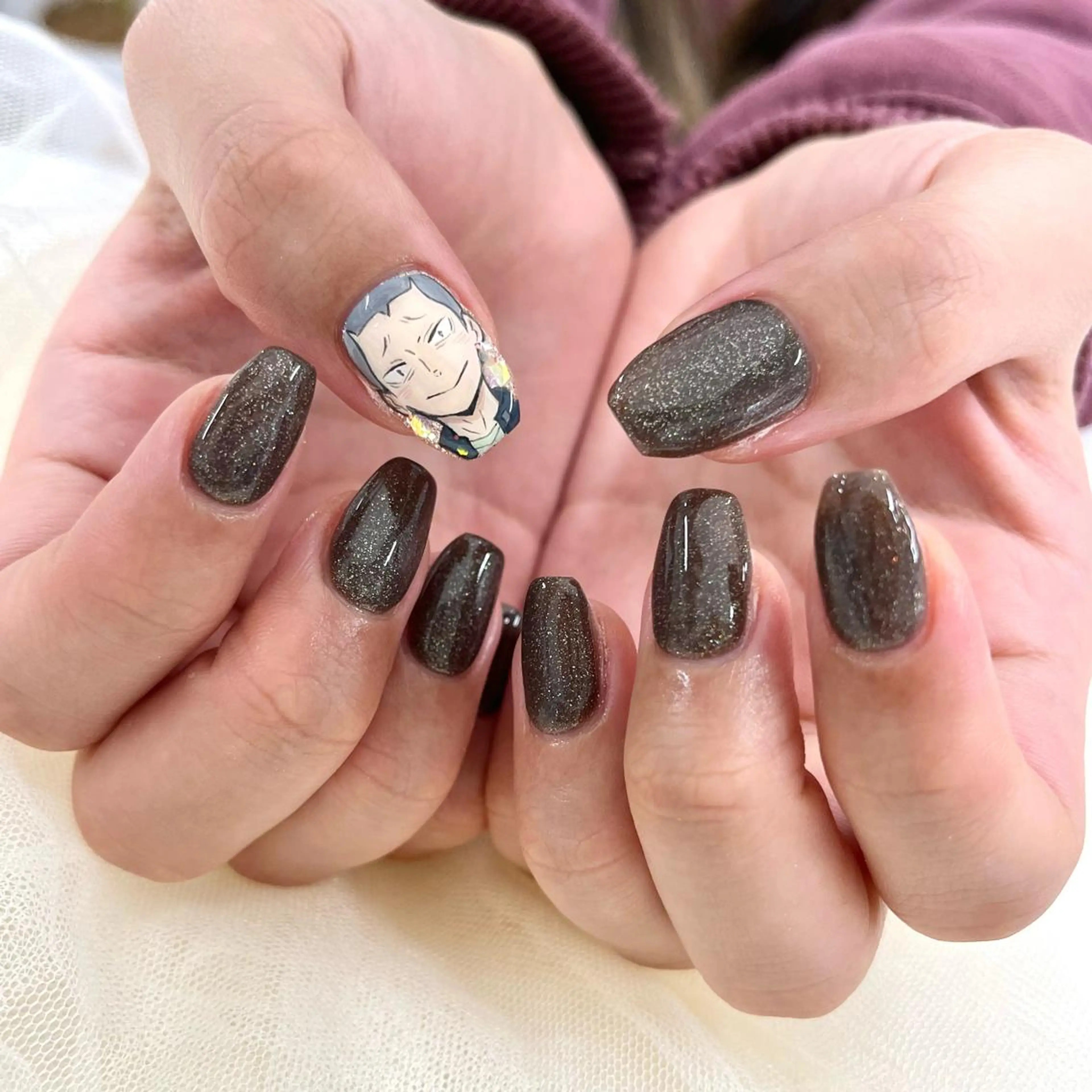 ミディアム ハンドネイル 池袋痛ネイル Nok. 渡辺のネイルデザイン