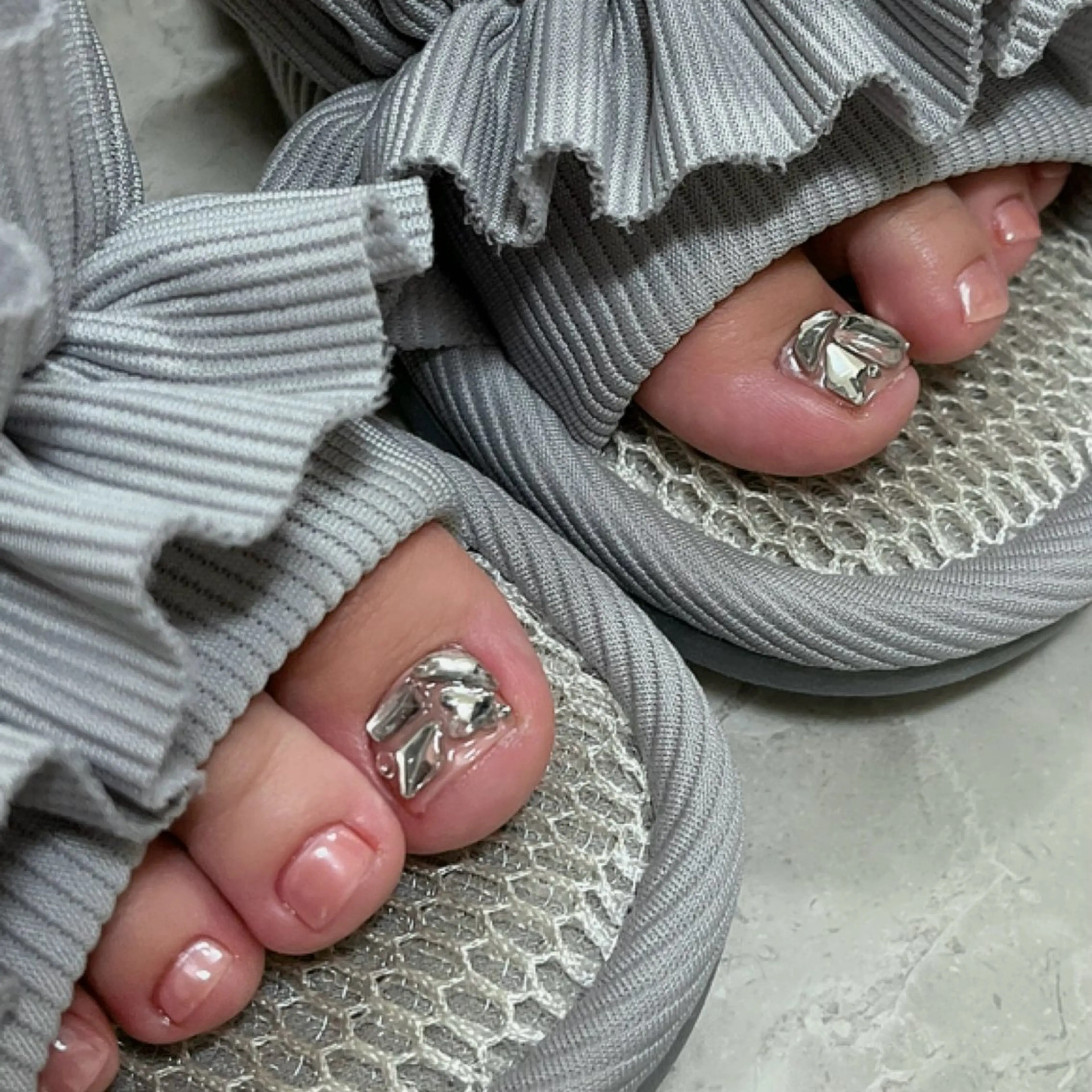 ネイル フットネイル 【Zina京都駅前】 きぬがわ らむのネイルデザイン