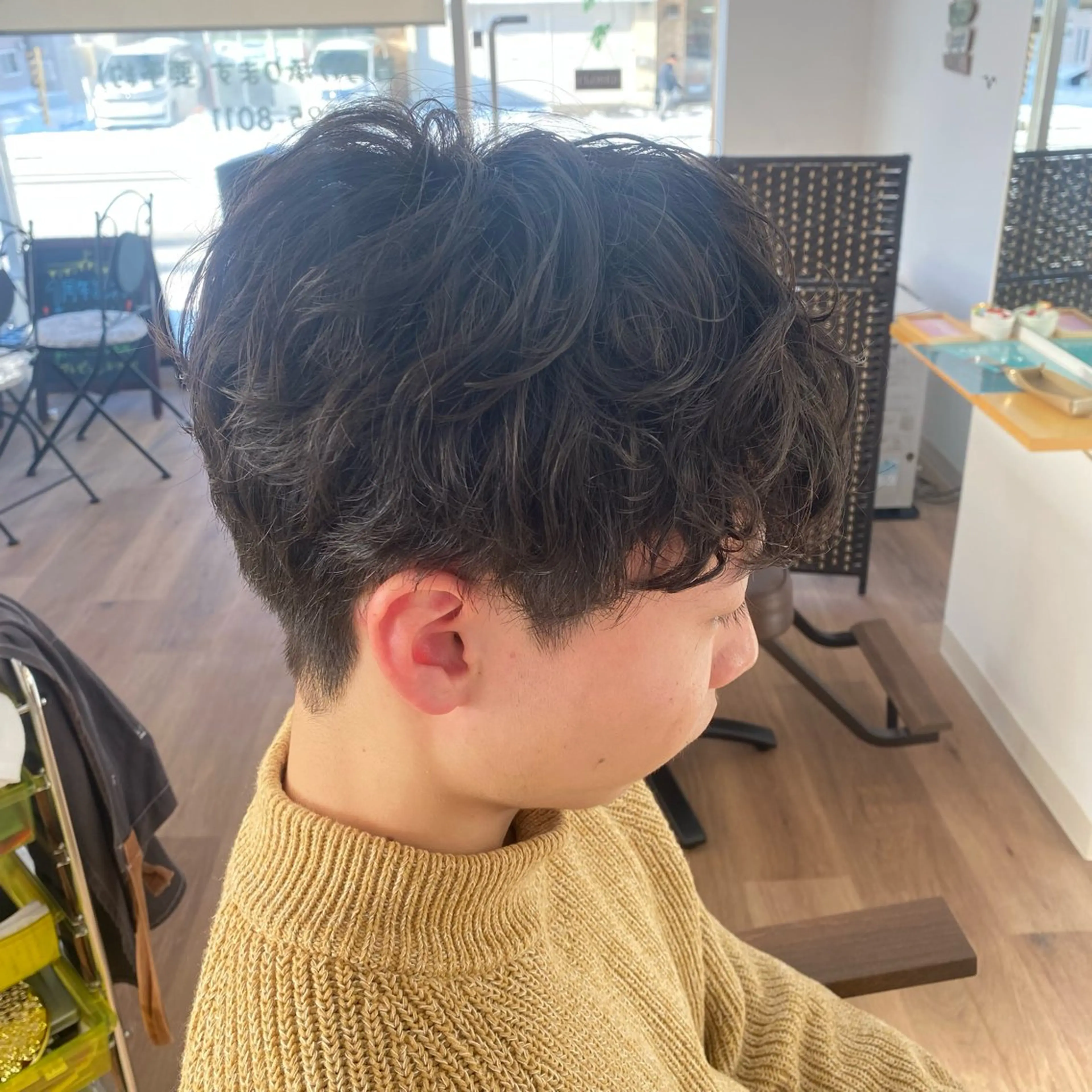 パーマ メンズ カット パーマ 椎名 葉月のマツエク・マツパデザイン