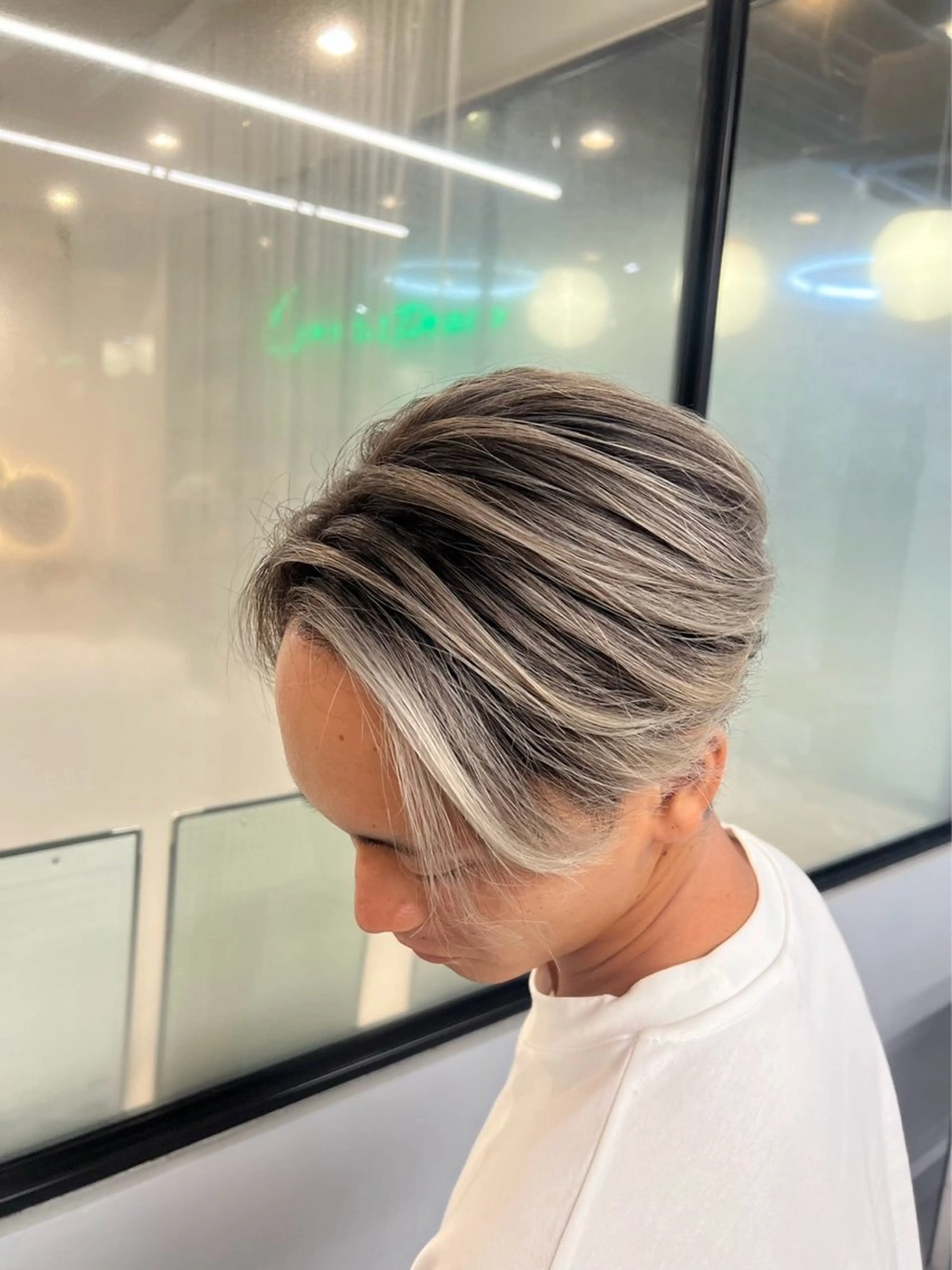 メンズ メンズバレイヤージュ エクステ/ハイトーン レイヤーHIROのヘアスタイル