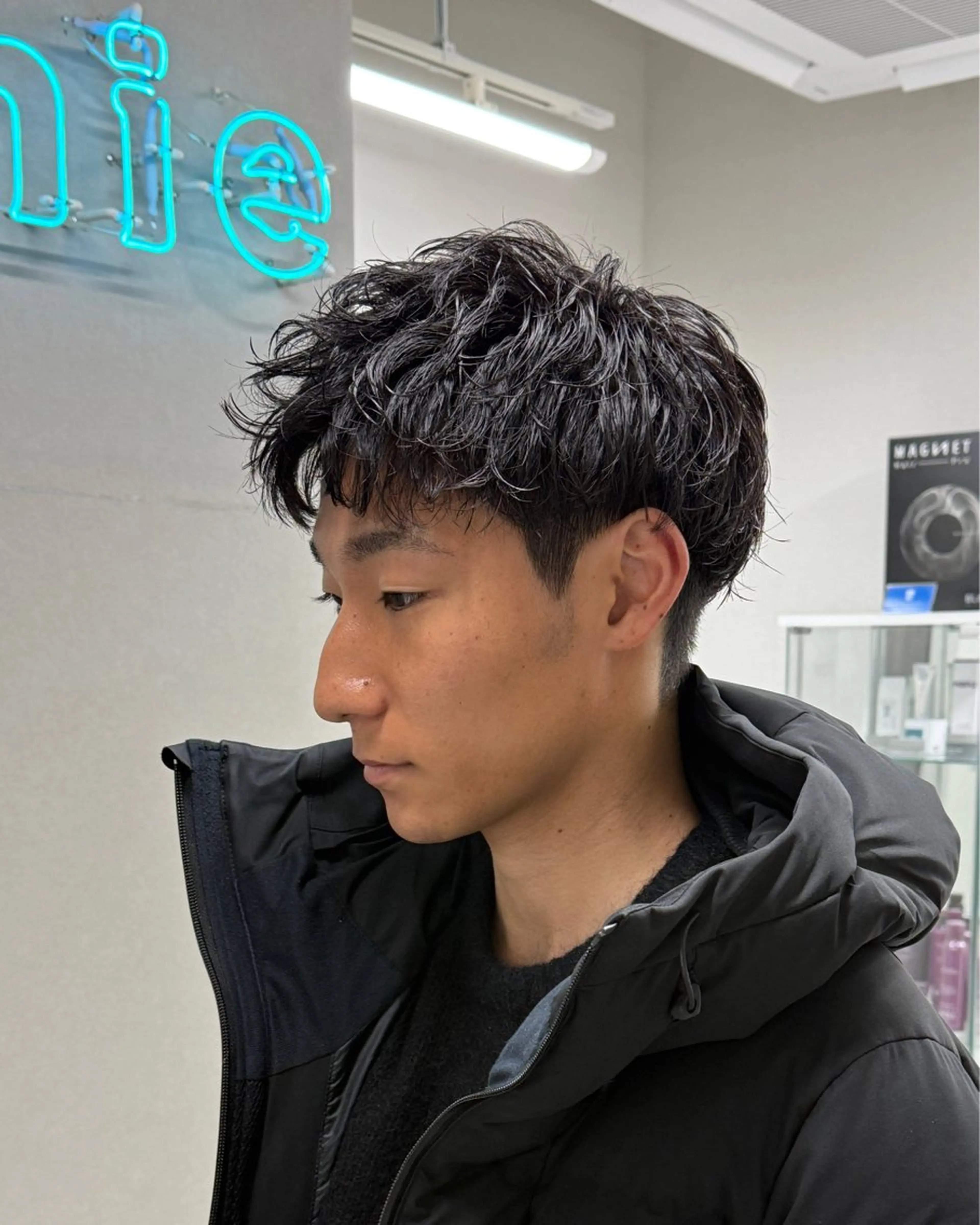 パーマ メンズ カット パーマ 縮毛矯正 トリートメント ヘアセット シャドウパーマ/ メンズ/KENTAのヘアスタイル