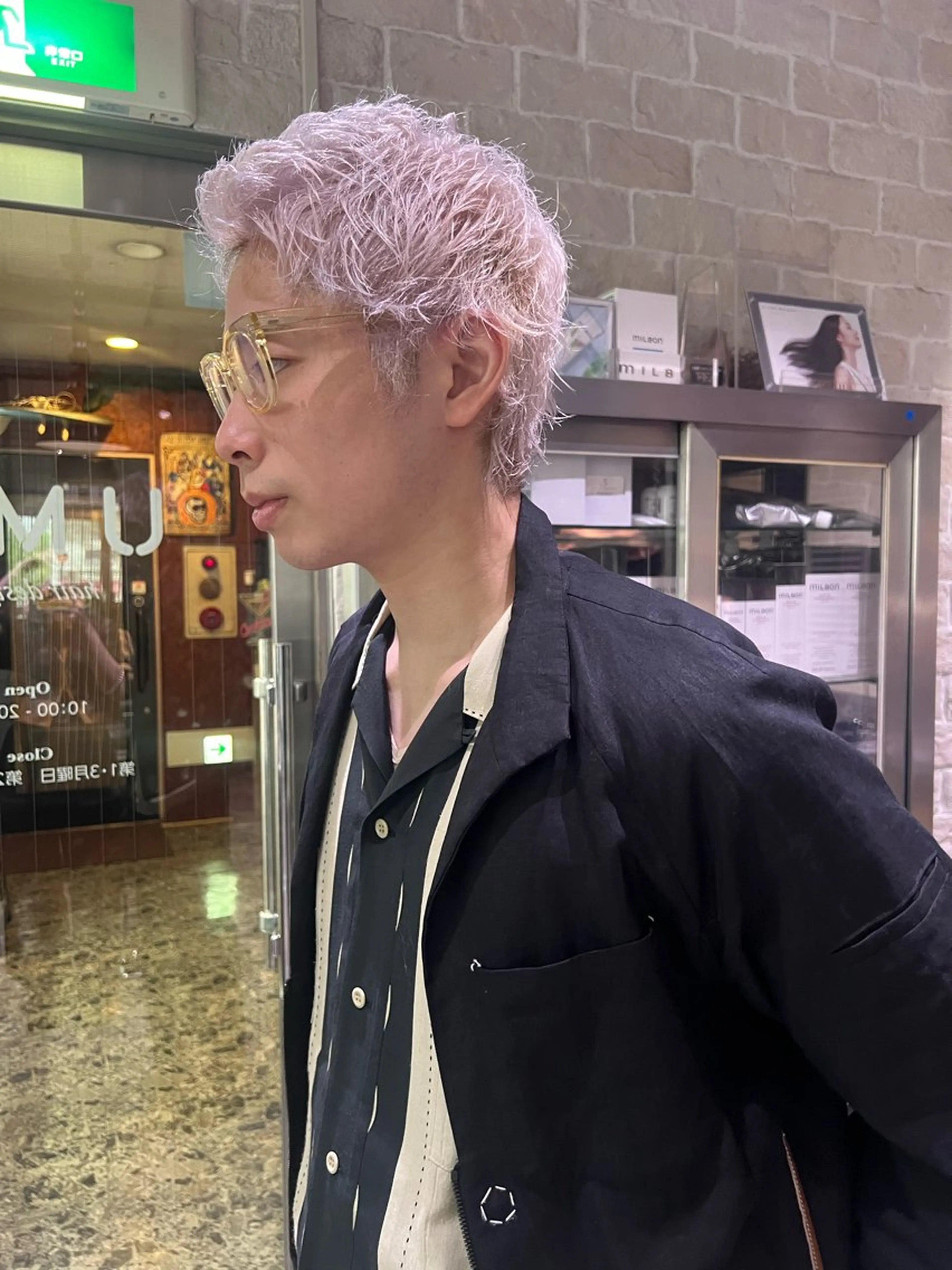 ショート カラー AYANE 韓国ヘア /レイヤーカットのヘアスタイル