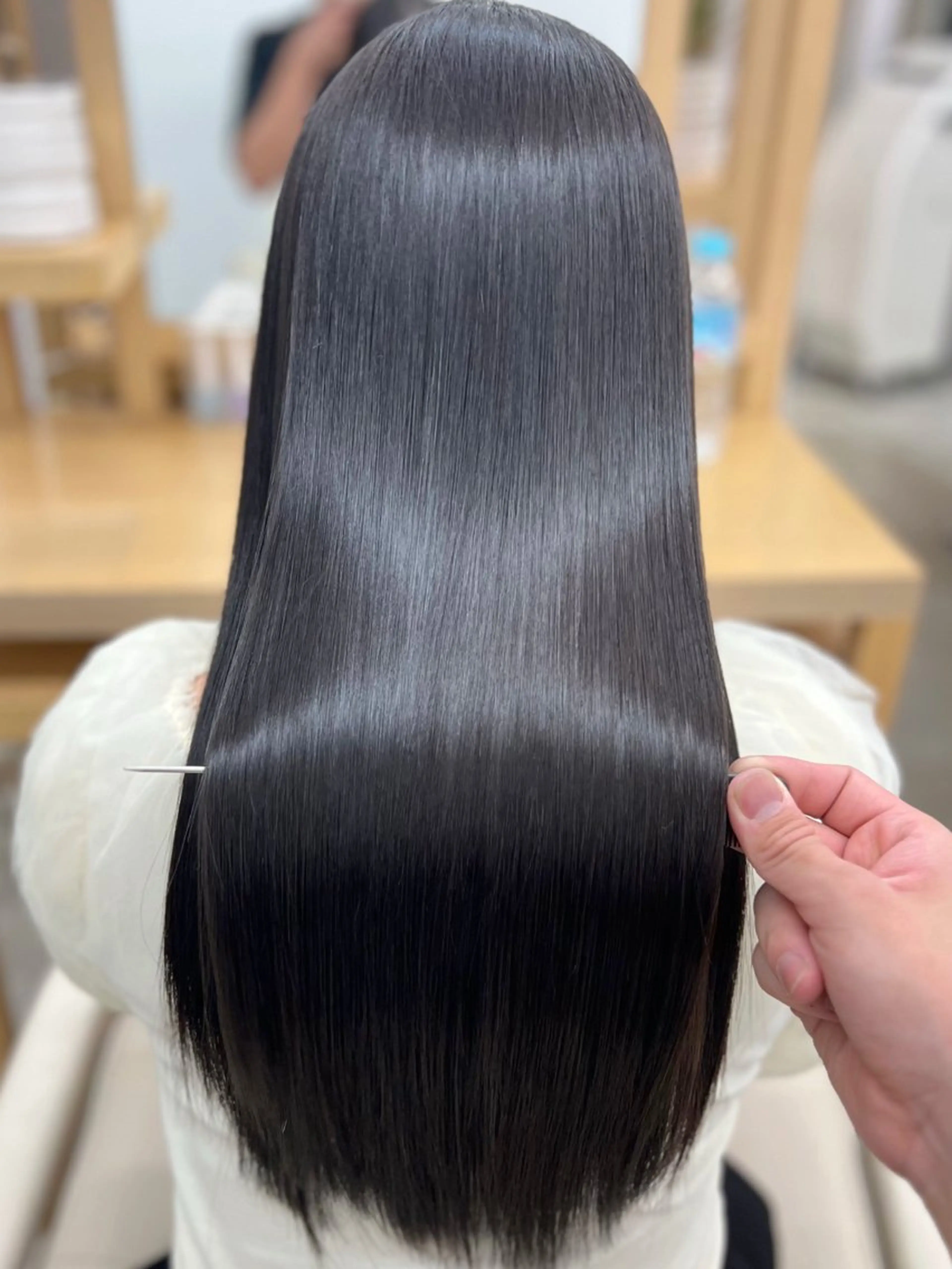 ✨人気No.2✨カット＋最高級髪質改善ストレート＋トリートメントの写真