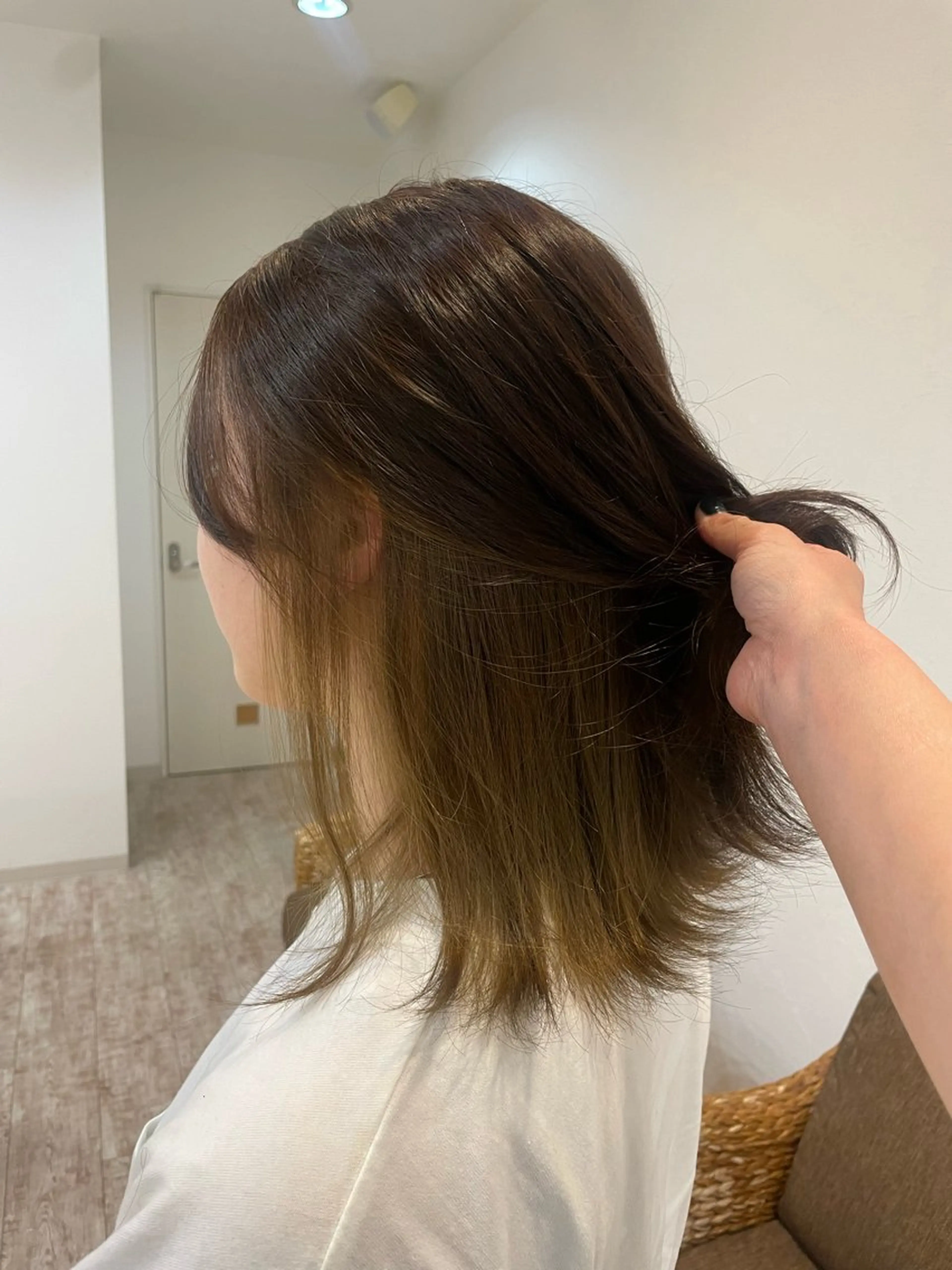 カラー ボブ/艶髪 soleilrukaのヘアスタイル