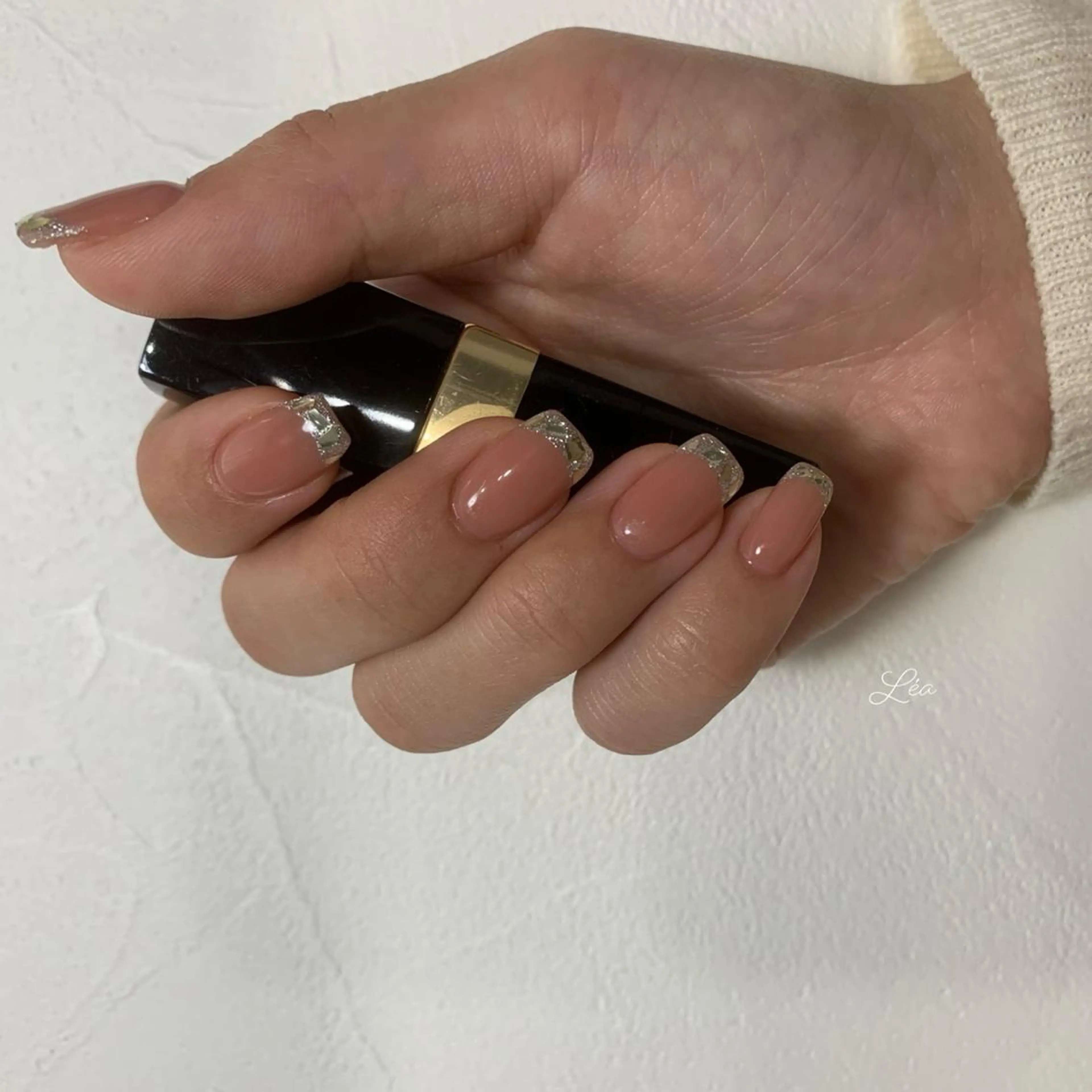 ネイル ジェルネイル 持ち込み パラジェル ソフトジェル Léa nailのネイルデザイン