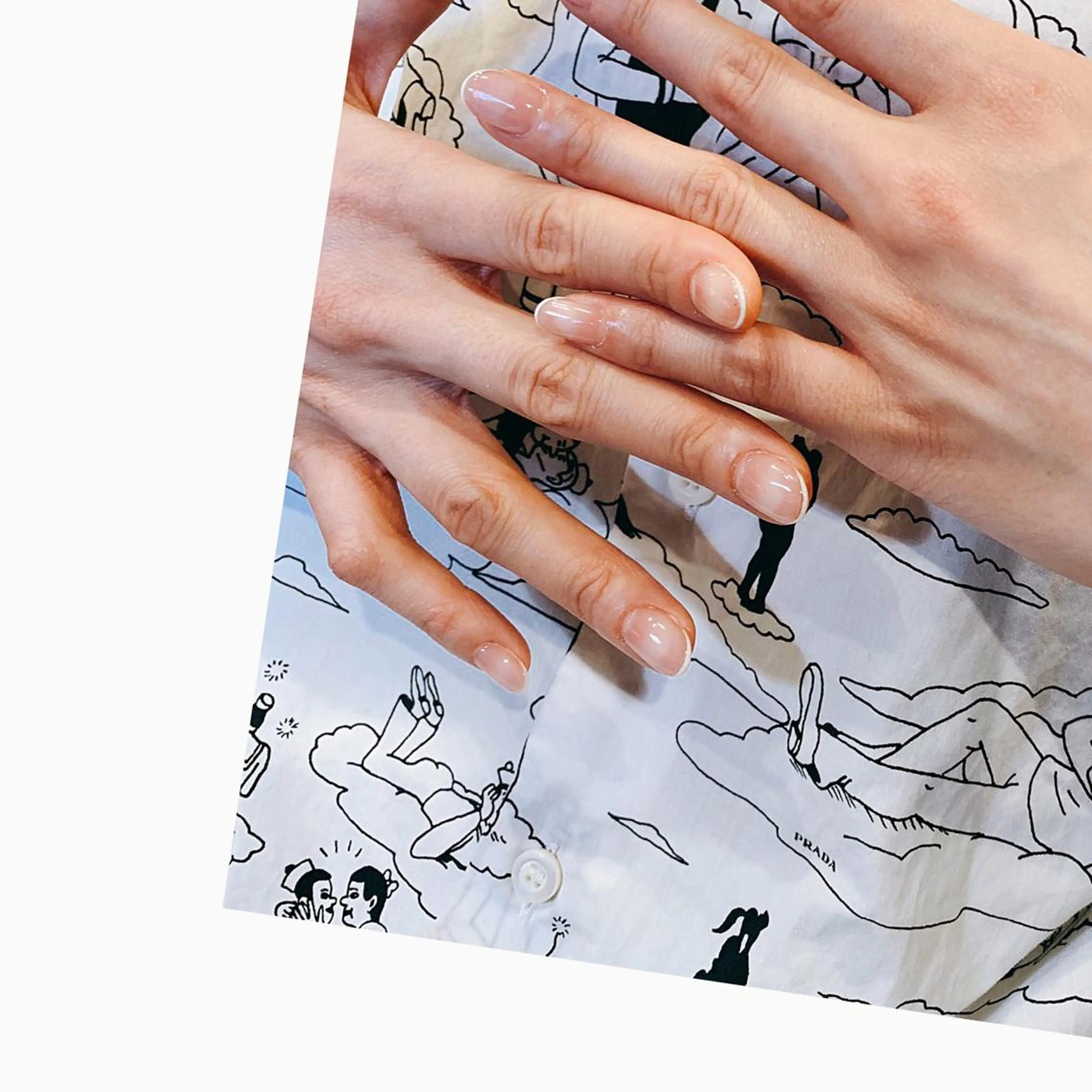 ネイル クリアネイル ホワイト naillmatic ﾈｲﾙﾏﾃｨｯｸのネイルデザイン