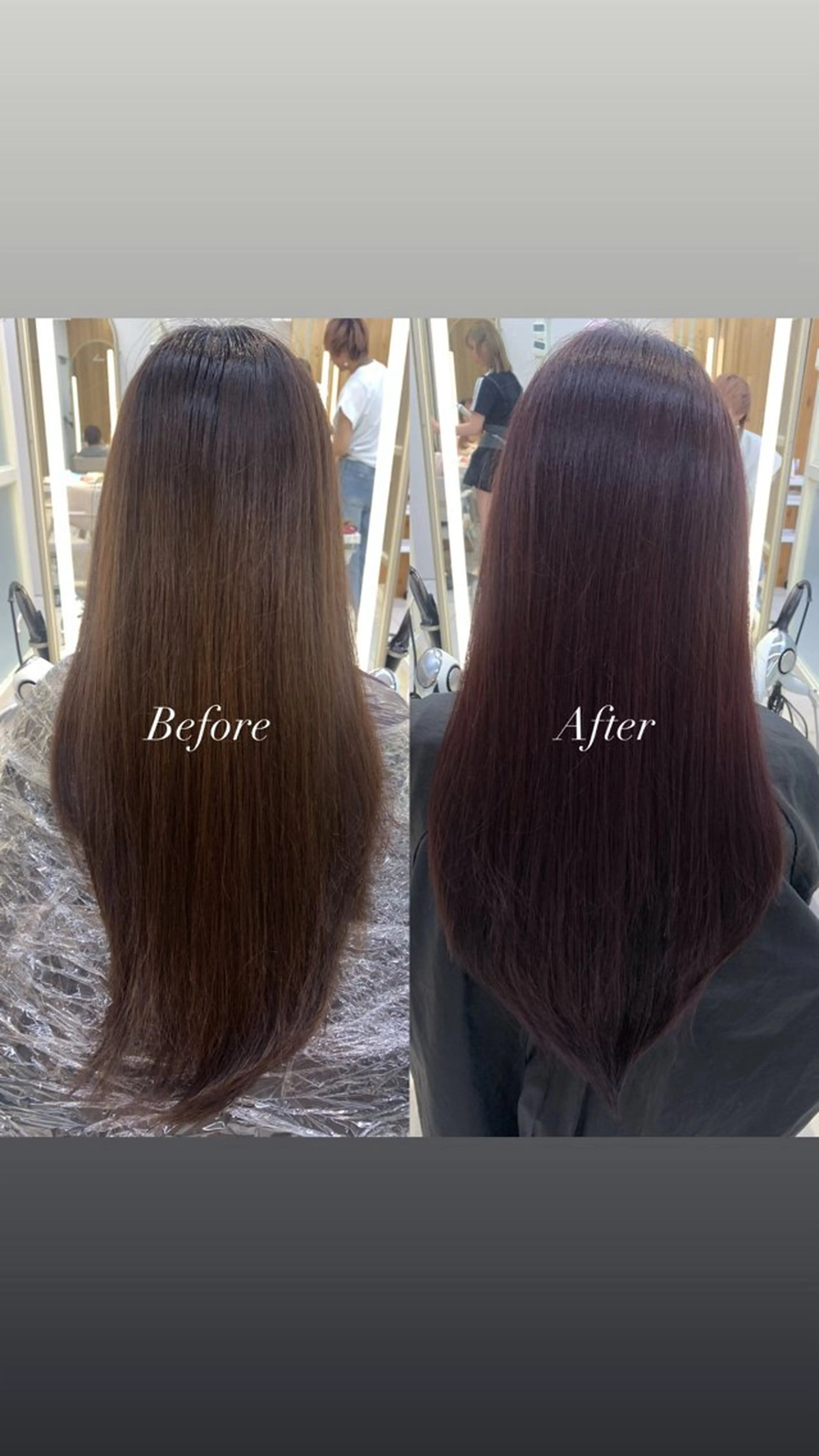 ロング カラー 鈴木 彩莉のヘアスタイル