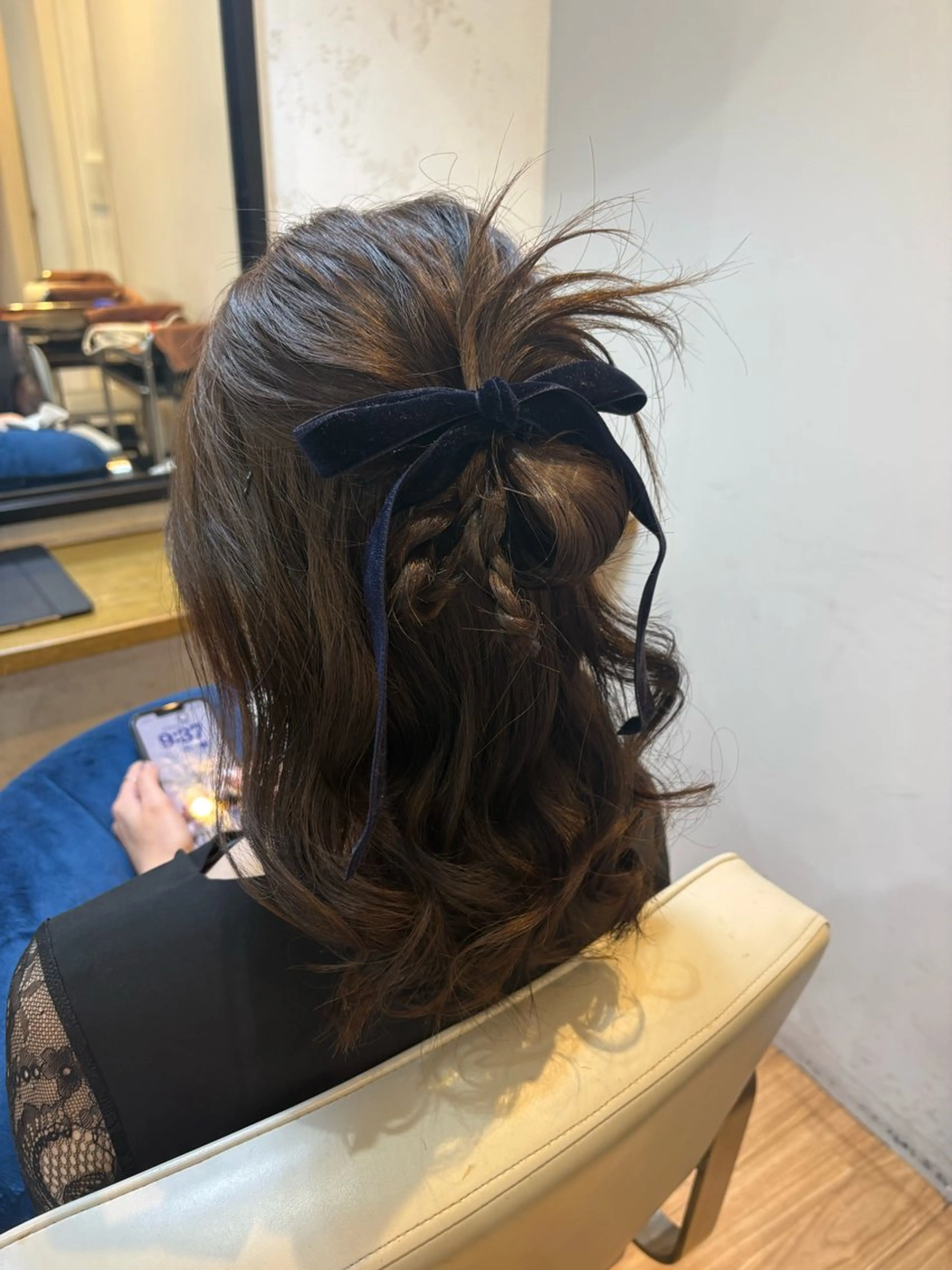ヘアアレンジ ヘアセット 韓国ヘアー🇰🇷 MIWAのヘアスタイル