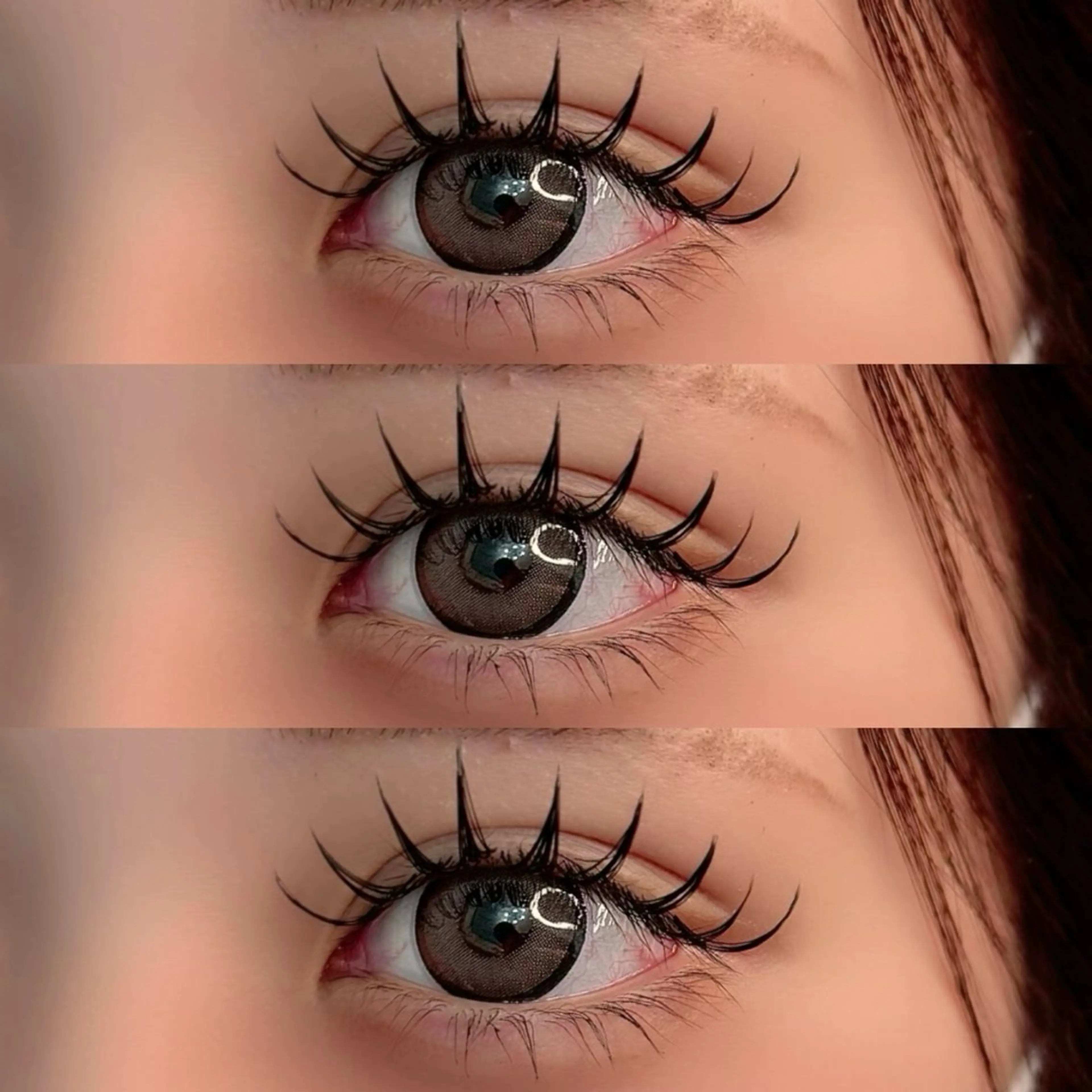 マツエク・マツパ マツエク 【那覇/束感まつ毛 /LED】ｷｬﾒﾙのマツエク・マツパデザイン