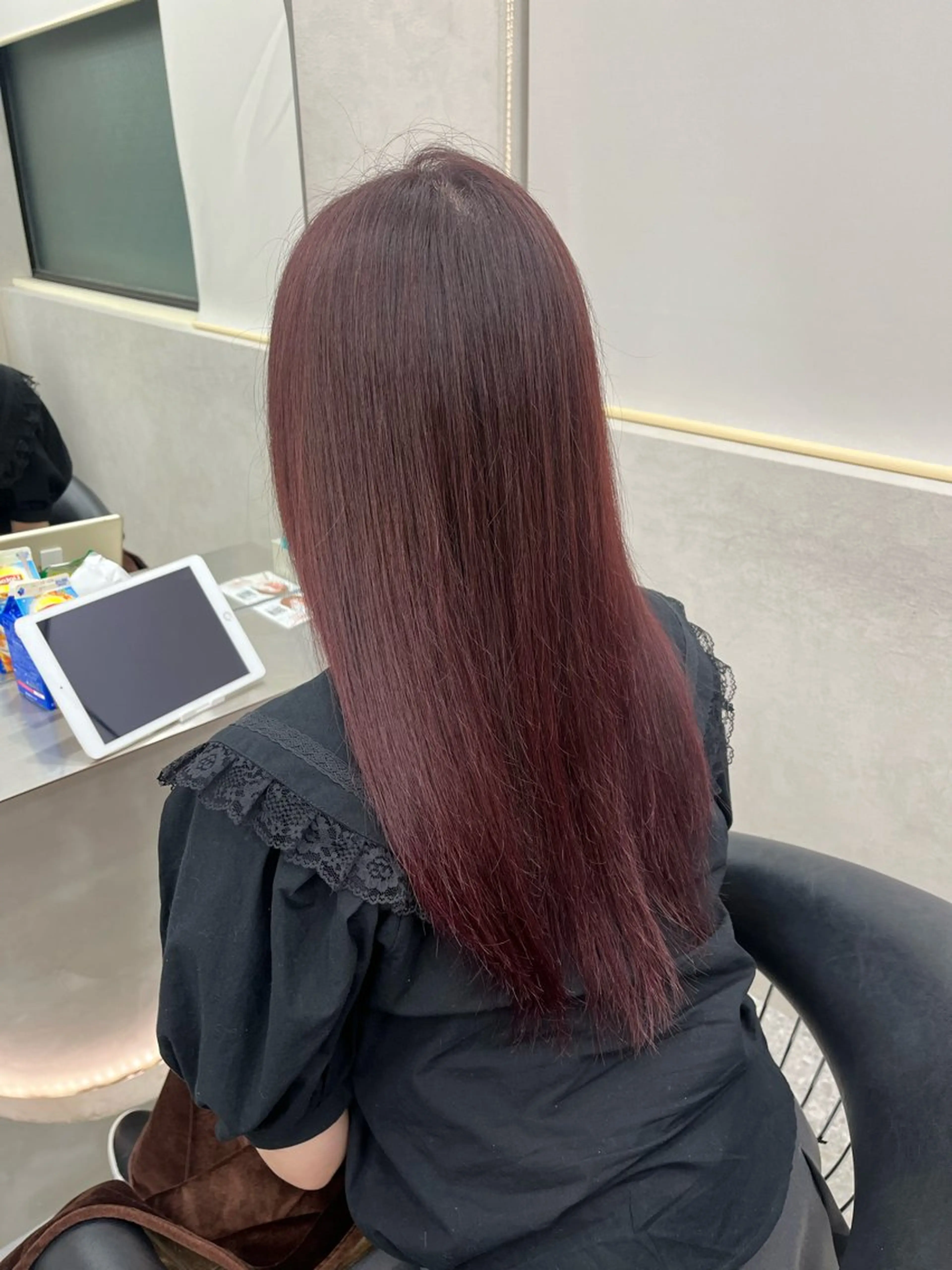 セミロング カラー トリートメント 谷川が作る熊本1🥇 レイヤーカットのヘアスタイル