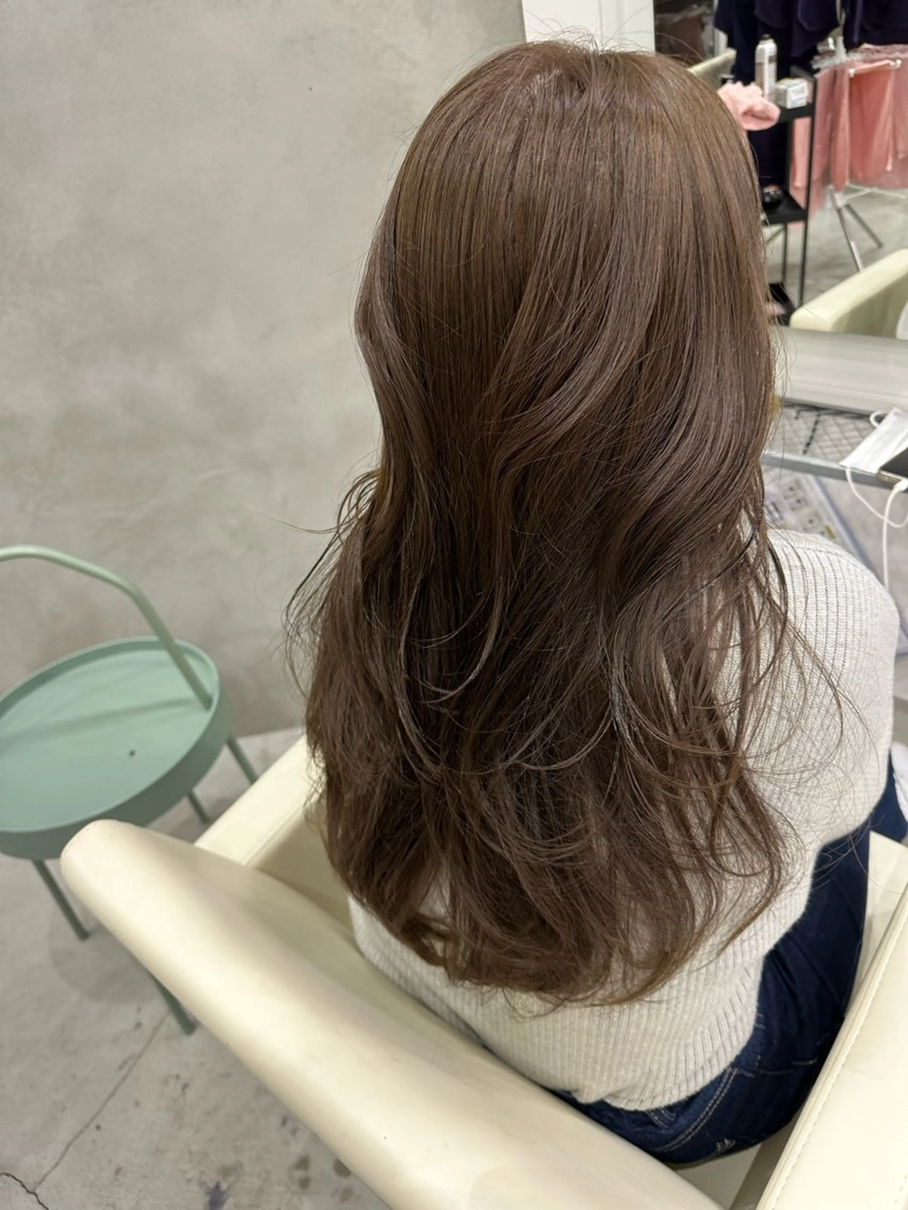 ミディアム カラー さあや 【透け感/艶感】のヘアスタイル