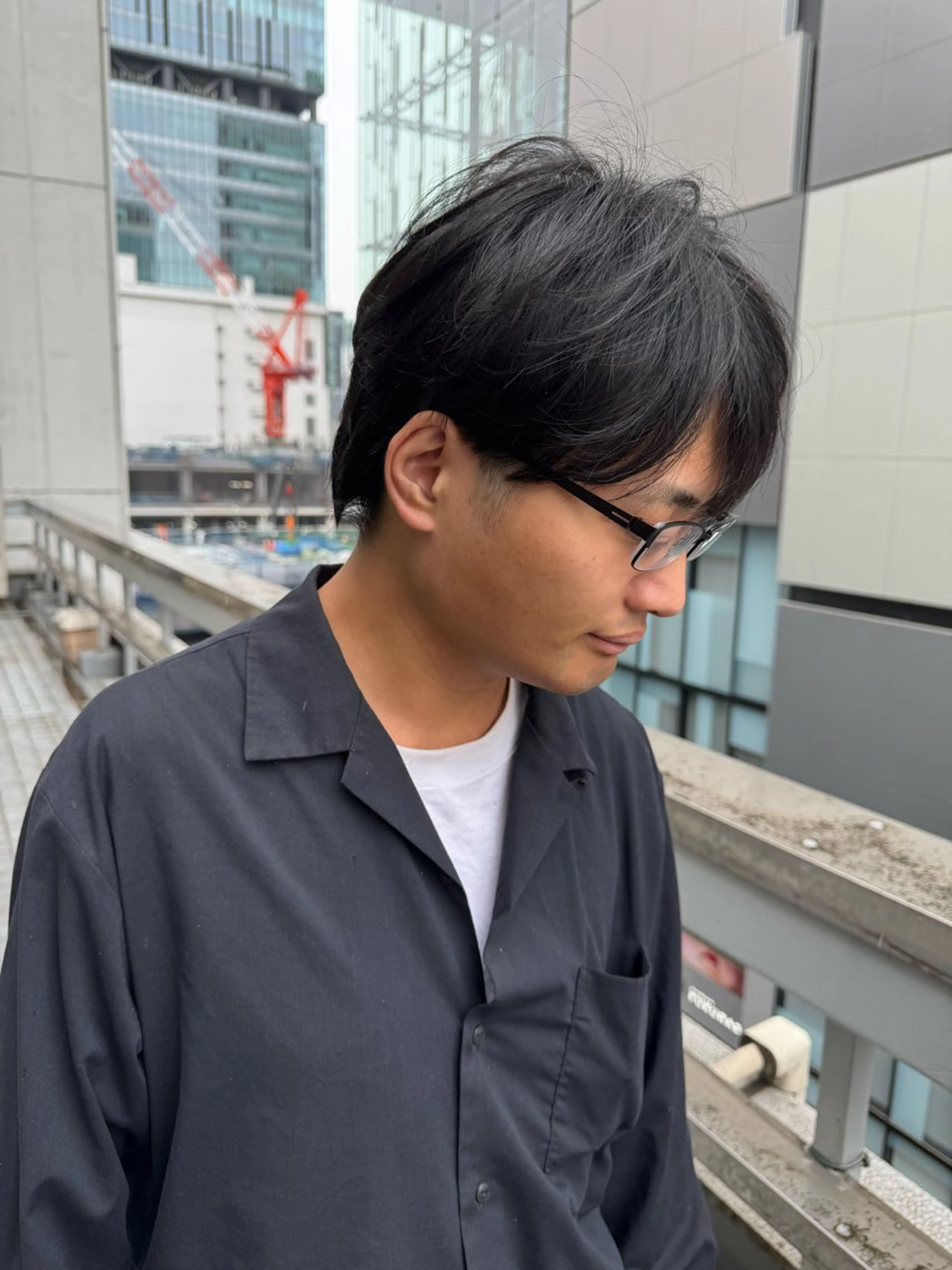 ショート ショートヘア ハイトーン/メンズ パーマ👾ますのヘアスタイル