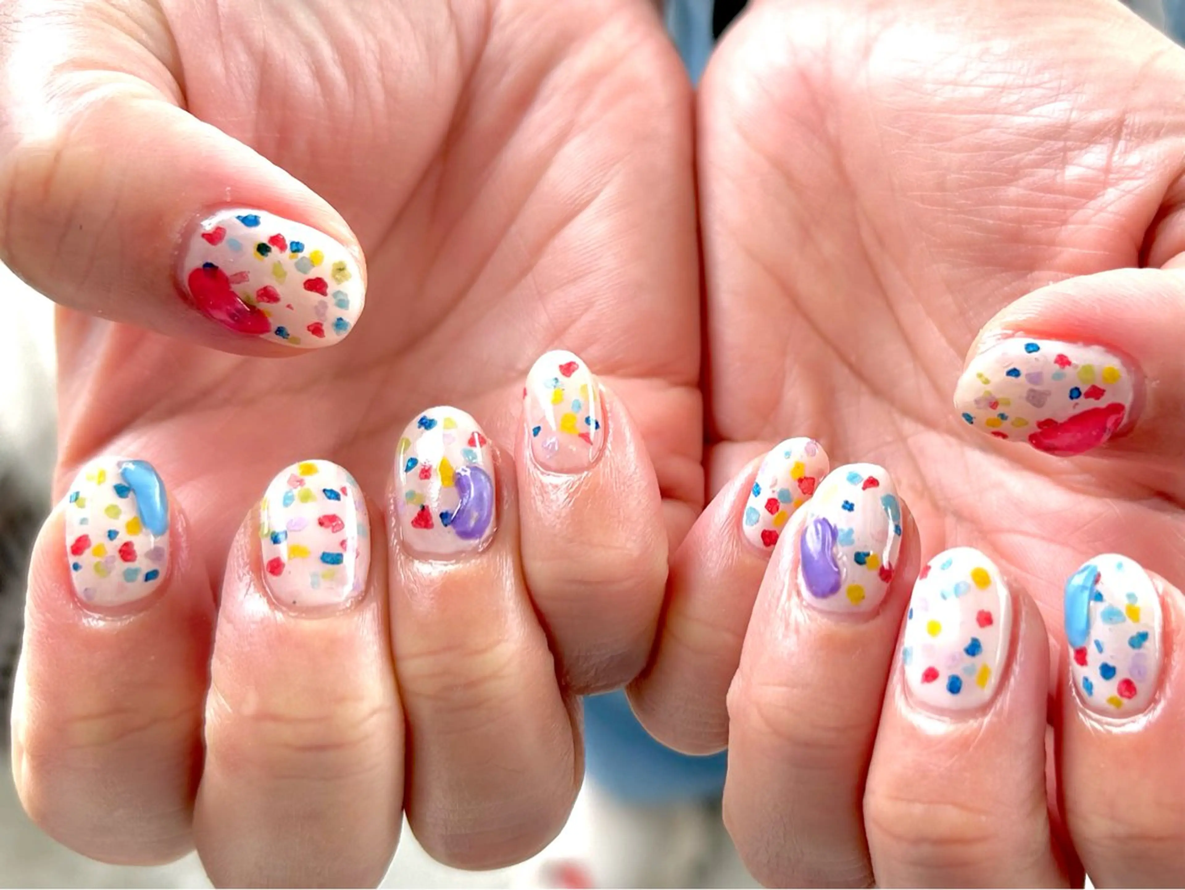 ネイル ハンドネイル ArcoIris所属・Arco Iris 告瑠莉のネイルデザイン