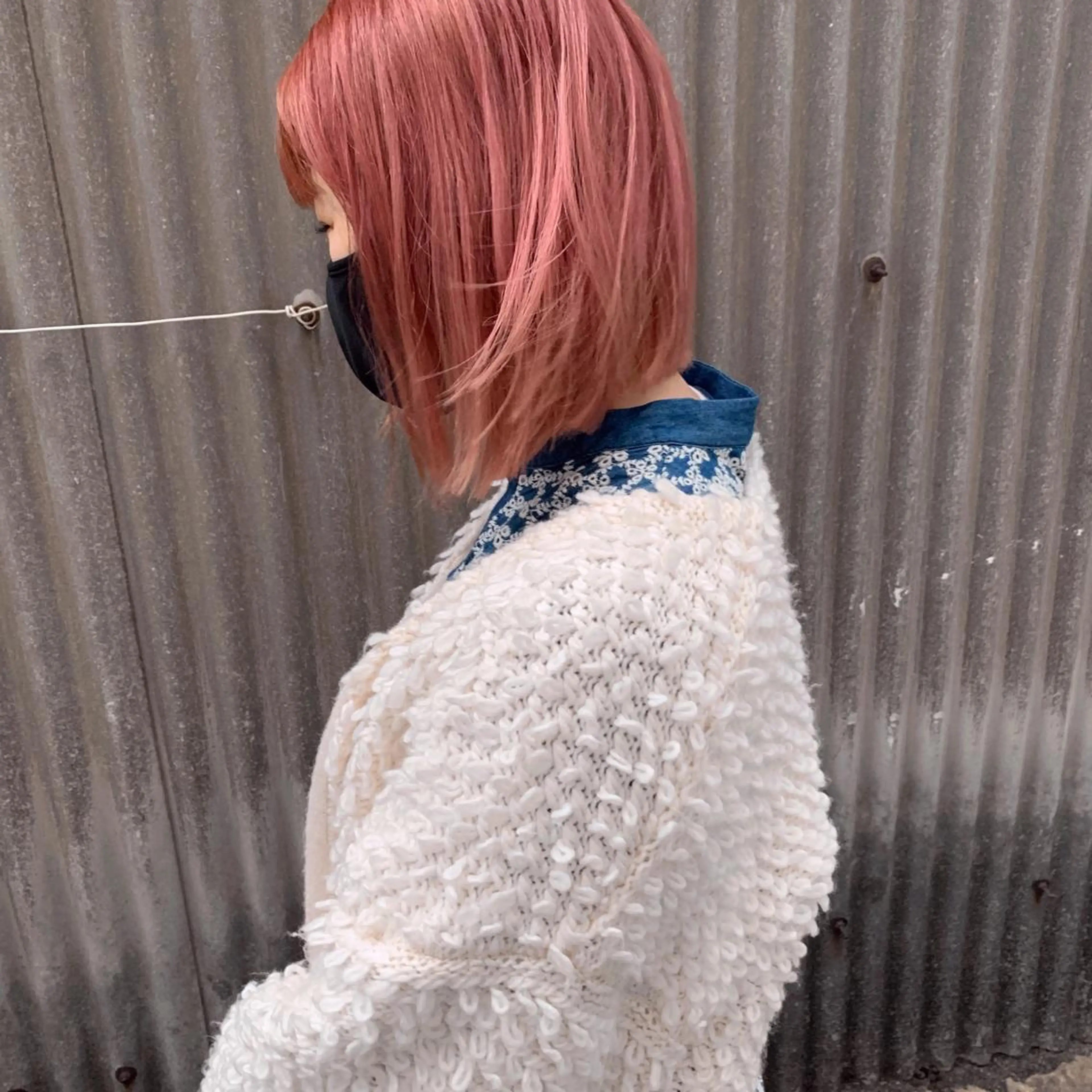 ミディアム 【ブリーチ髪質改善 パーマ】宮田浩章のヘアスタイル