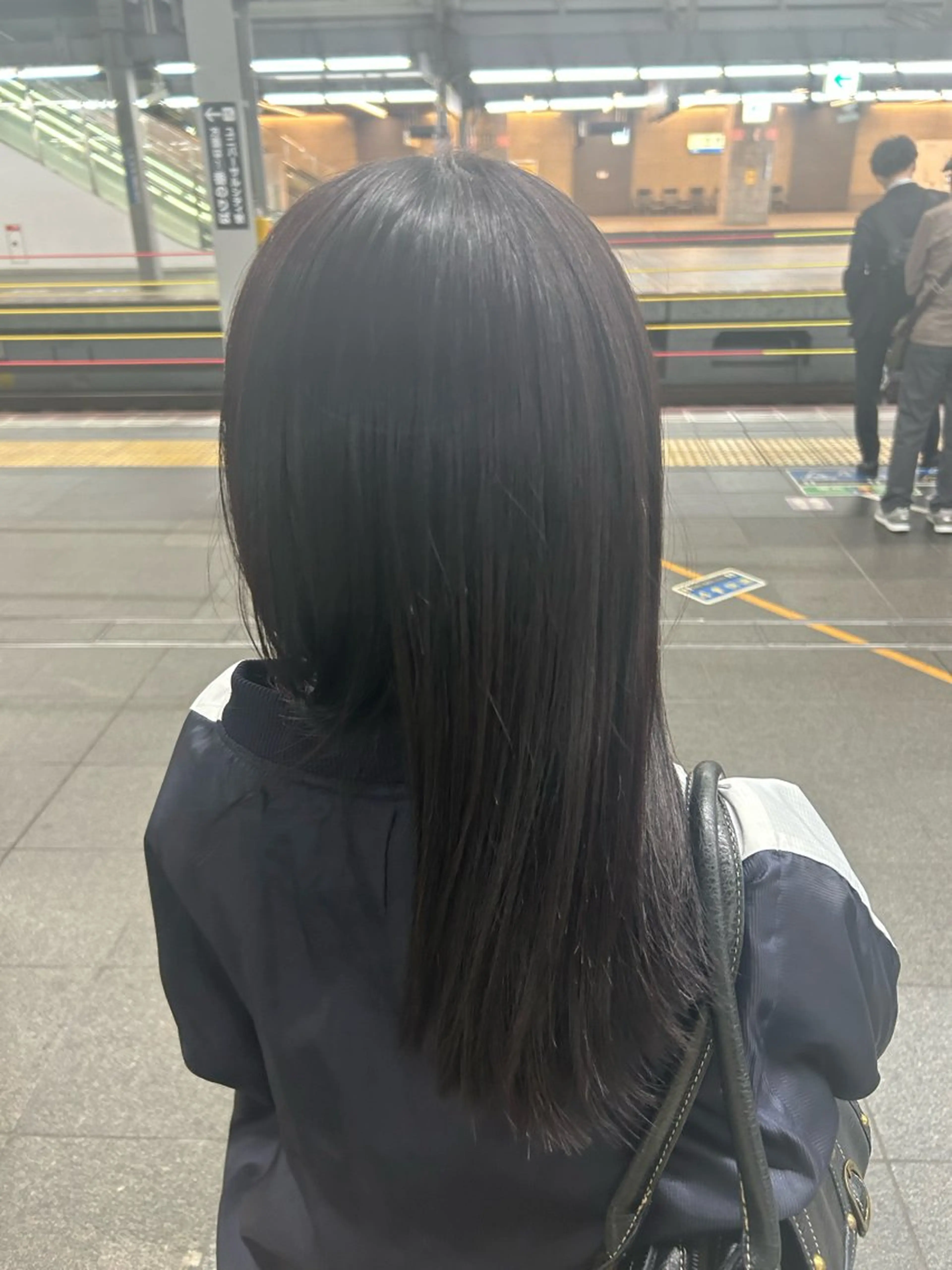 ミディアム カラー あやめ🪽 オリーブ/ハイトーンのヘアスタイル