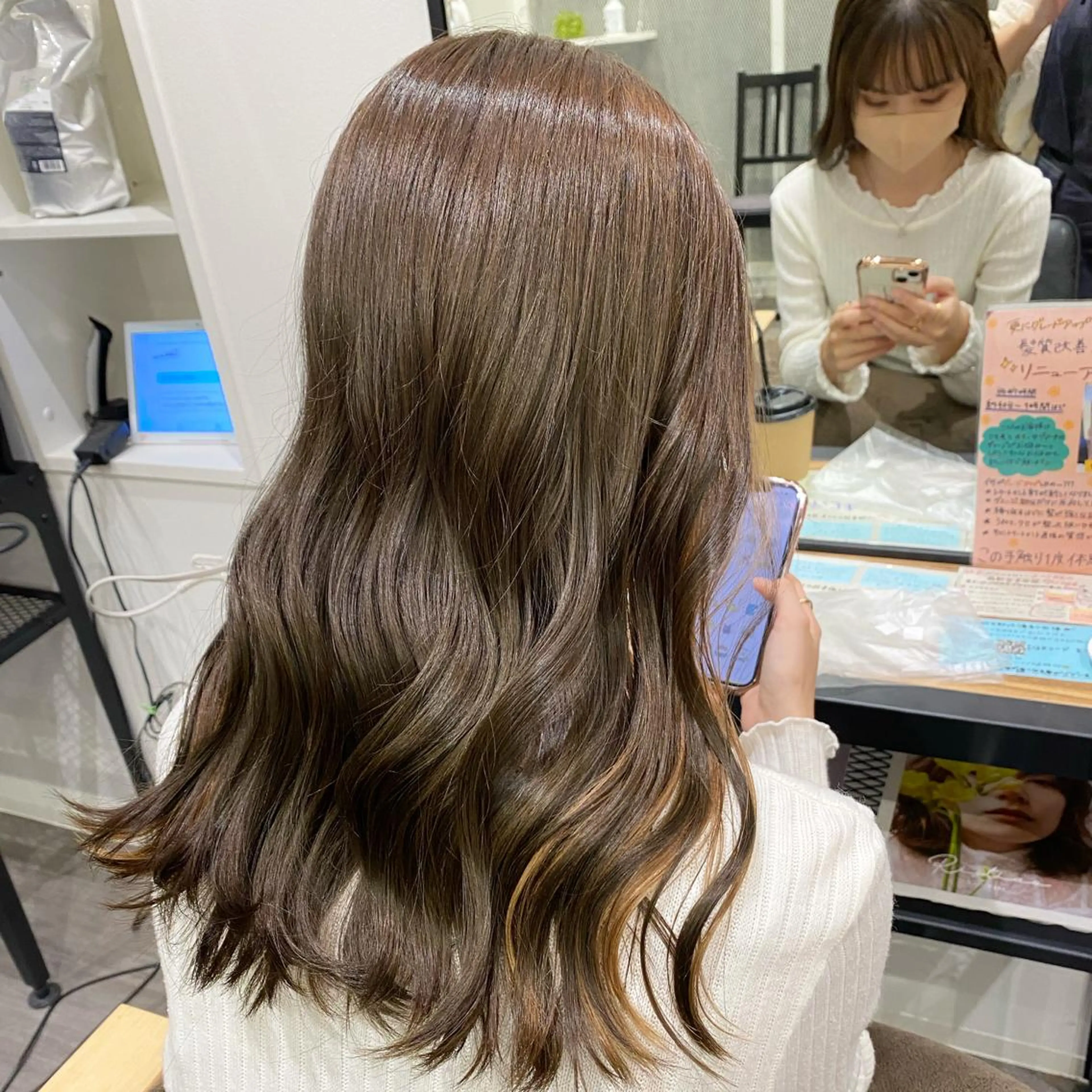 🎶スローカラー＋美潤トリートメント🎶の写真