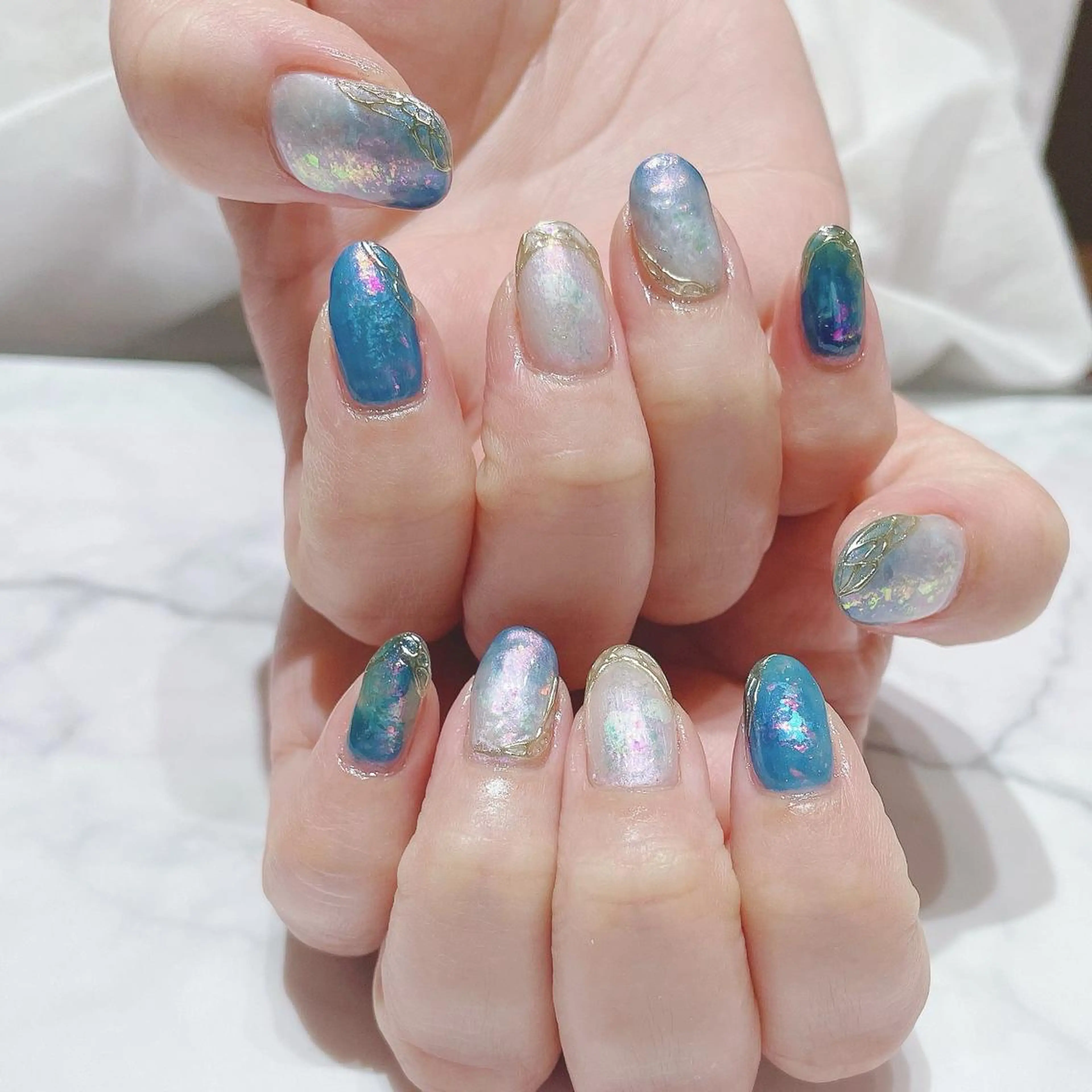 ネイル 持ち込み ネイルサロン Belleのネイルデザイン