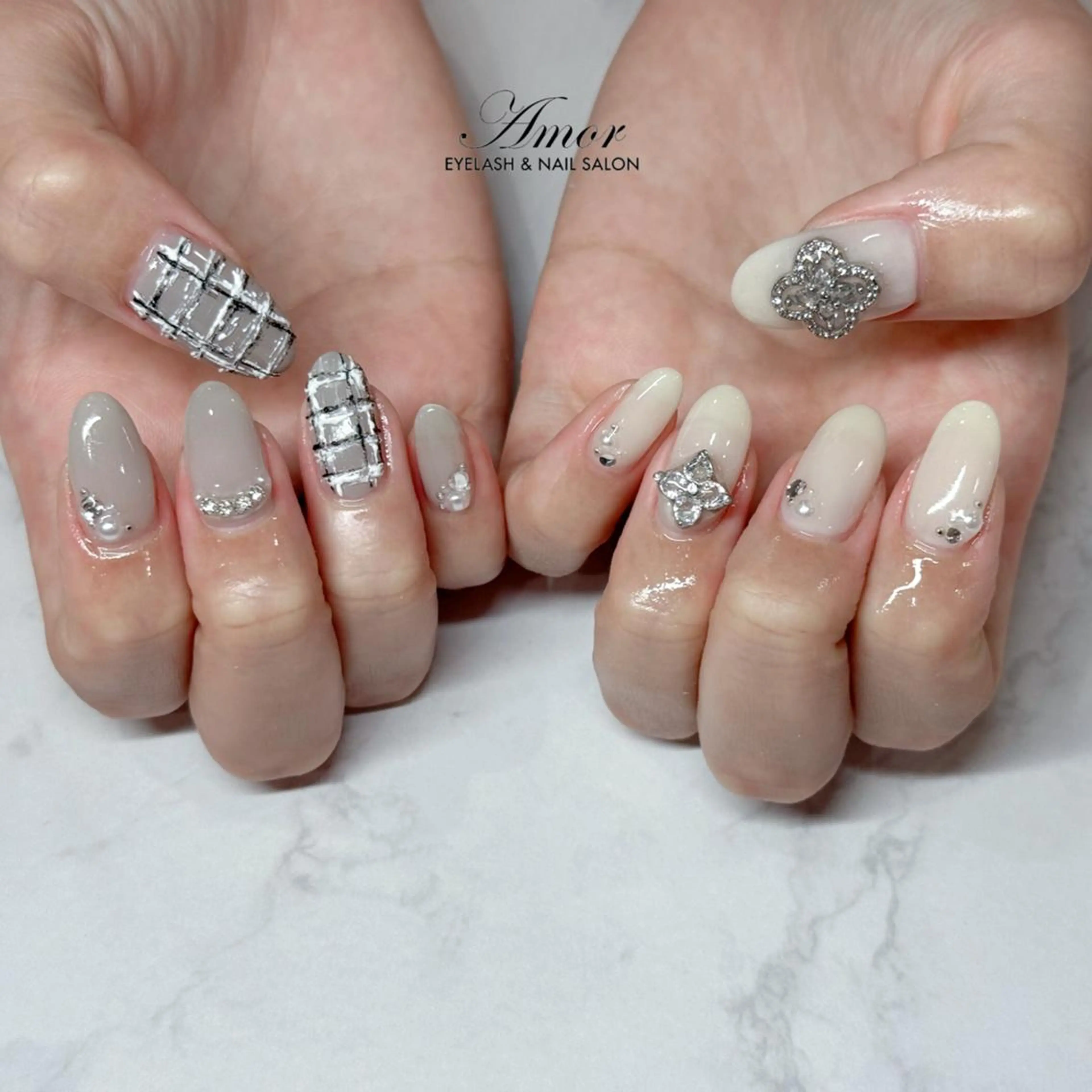 ネイル 持ち込み ハンドネイル Nailist ★Amo★のネイルデザイン