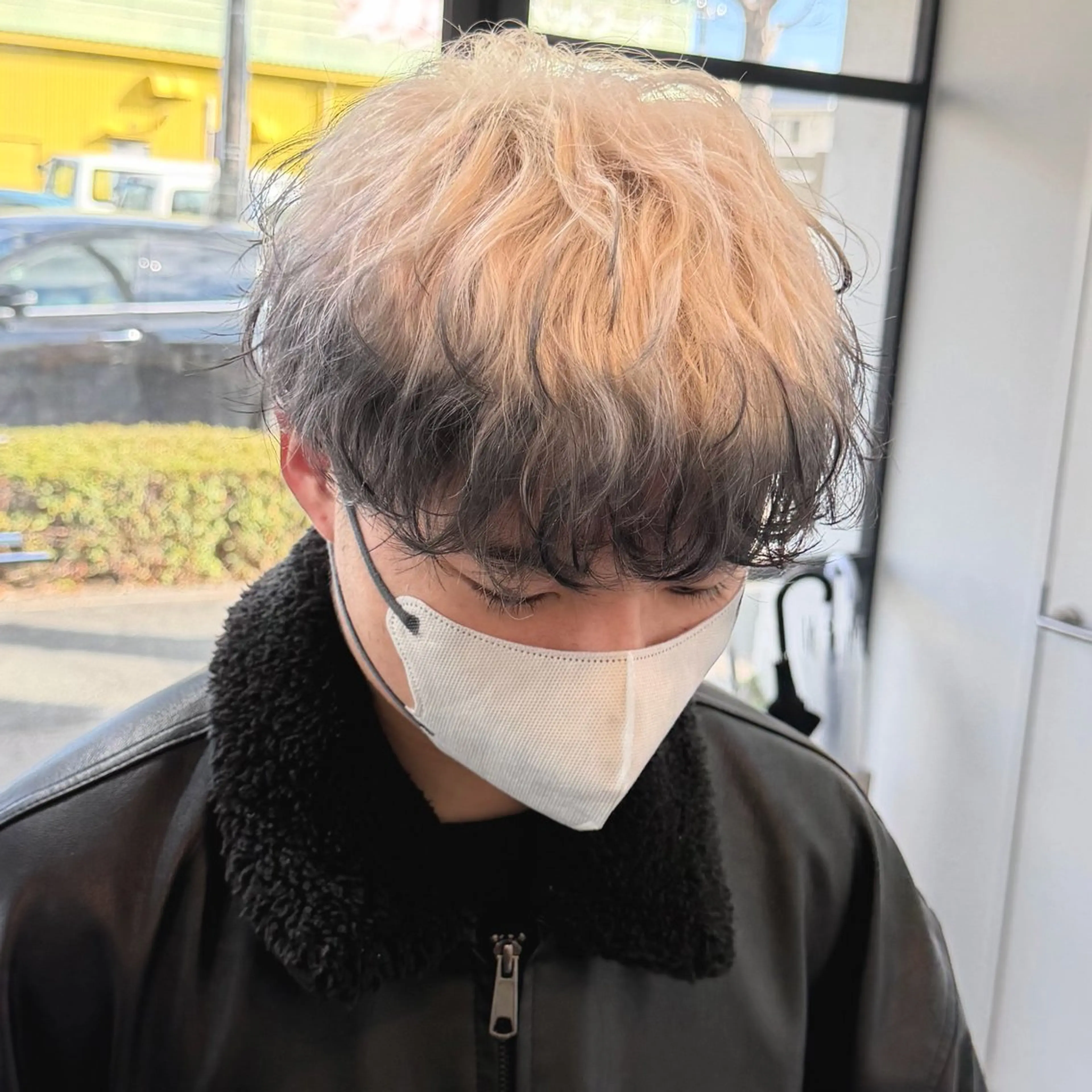 カラー メンズ カット ヘアカラー トリートメント ryuto/ブリーチ /髪質改善カラーのヘアスタイル