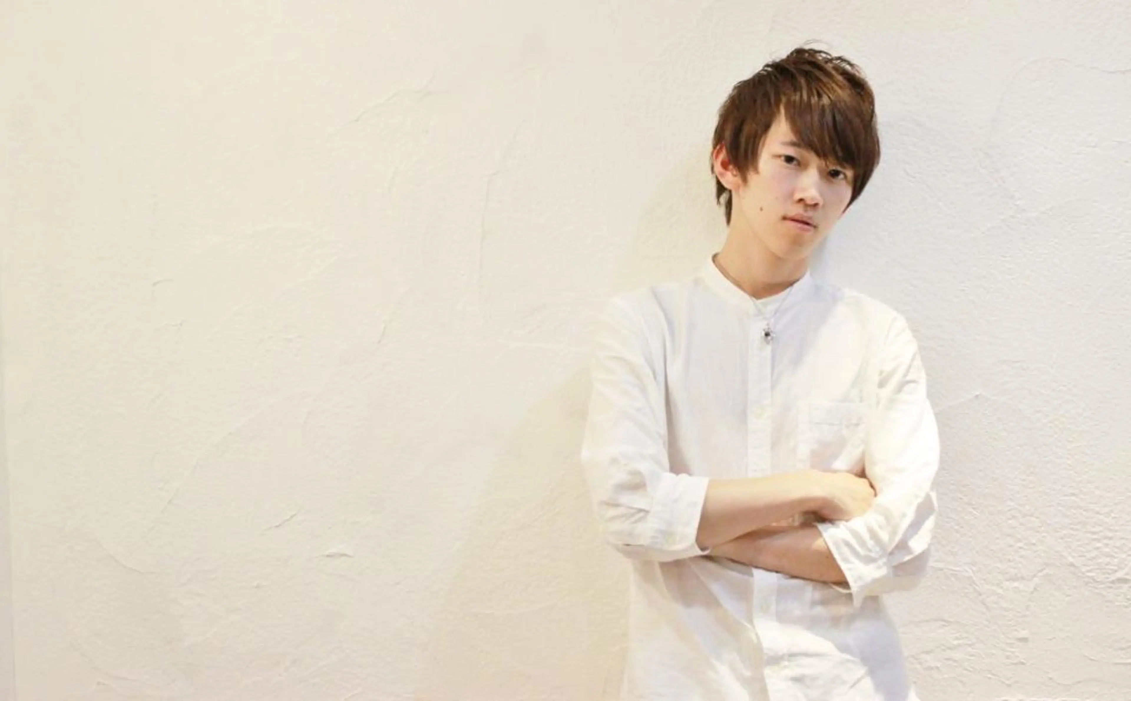 メンズ マッシュ 所渉/韓国レイヤー /ウルフカットのヘアスタイル