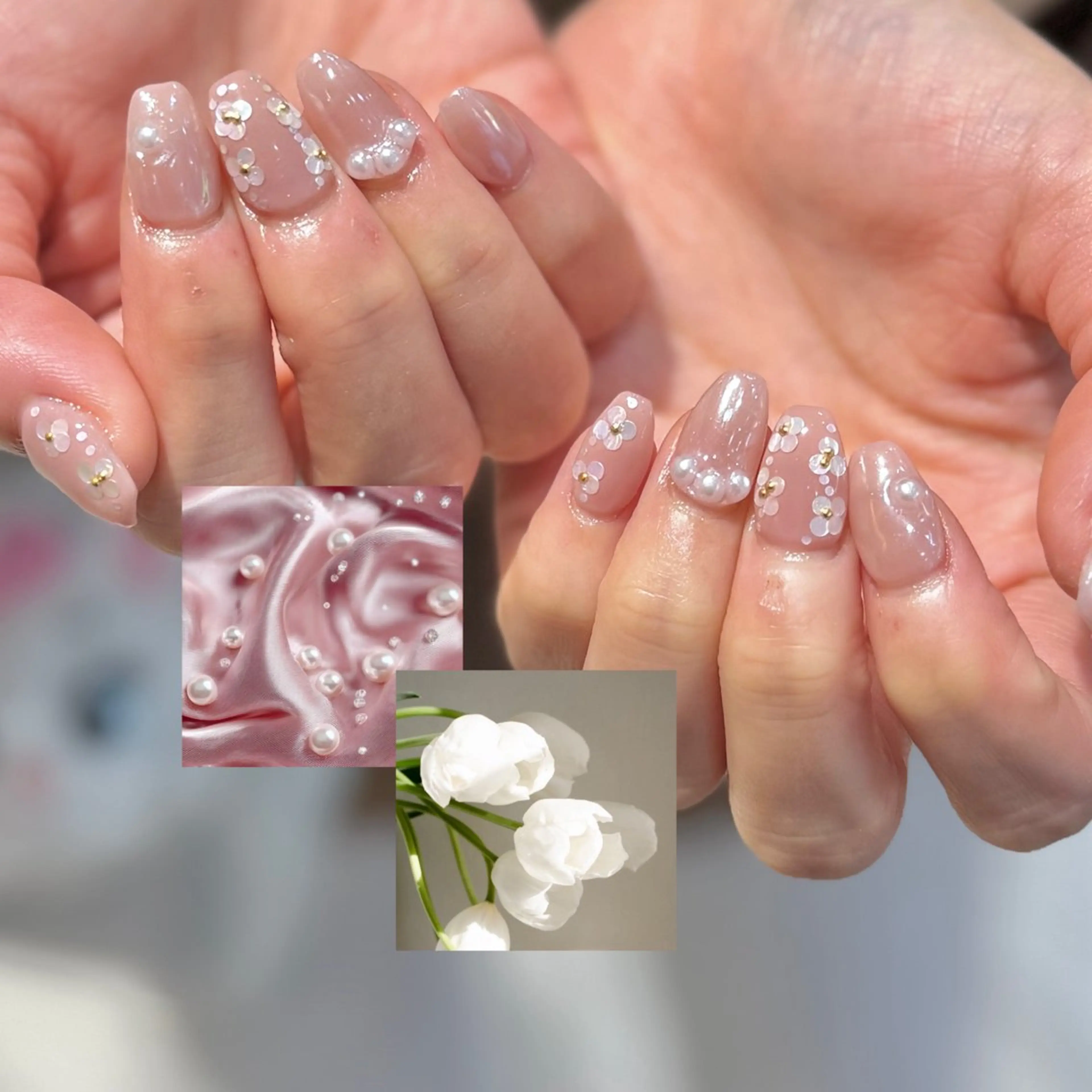 ネイル 持ち込み ハンドネイル chika .のネイルデザイン