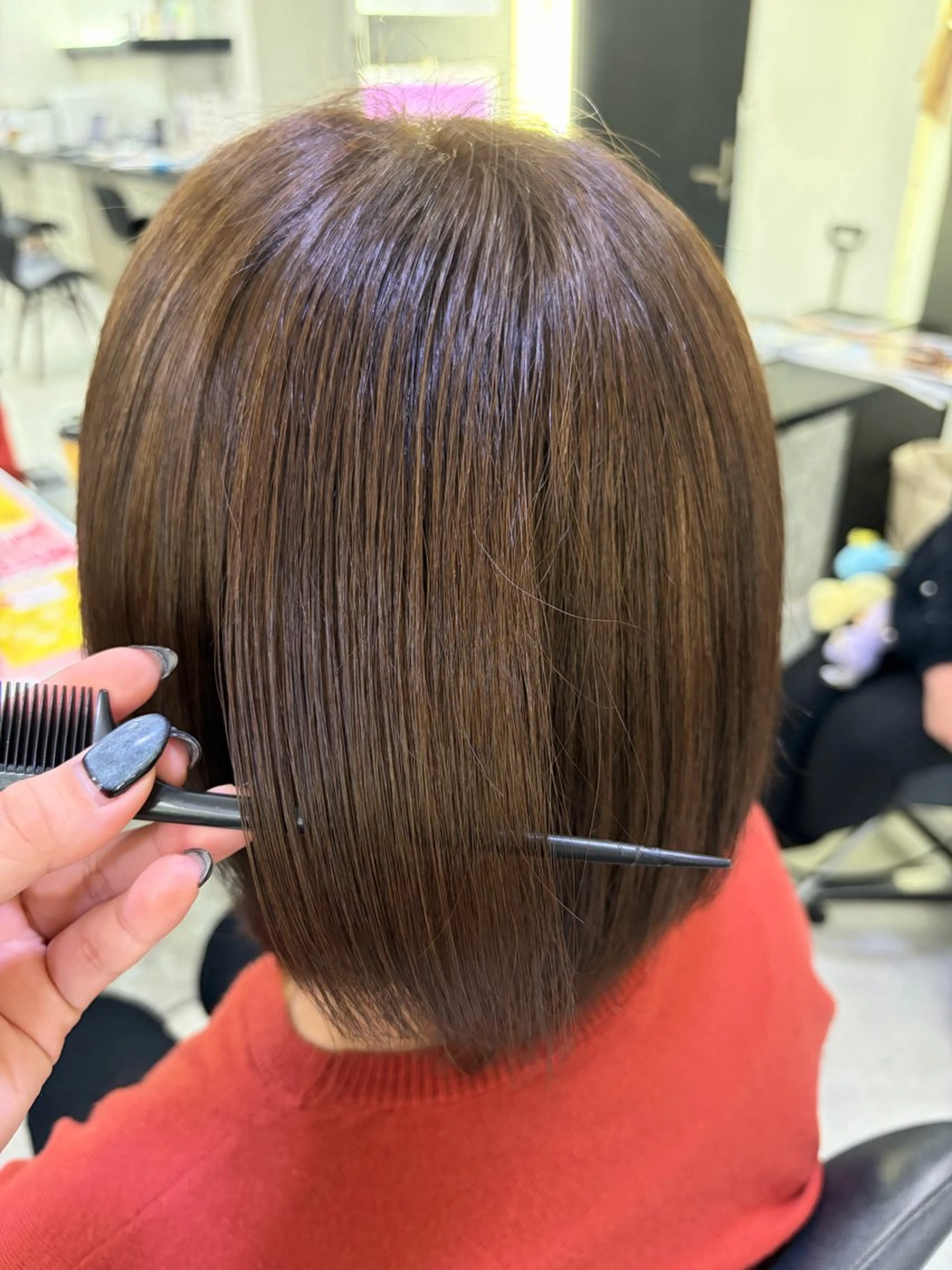 ショート カラー ブラウンカラー 🍵rinka 🍵カラーモデル募集のヘアスタイル