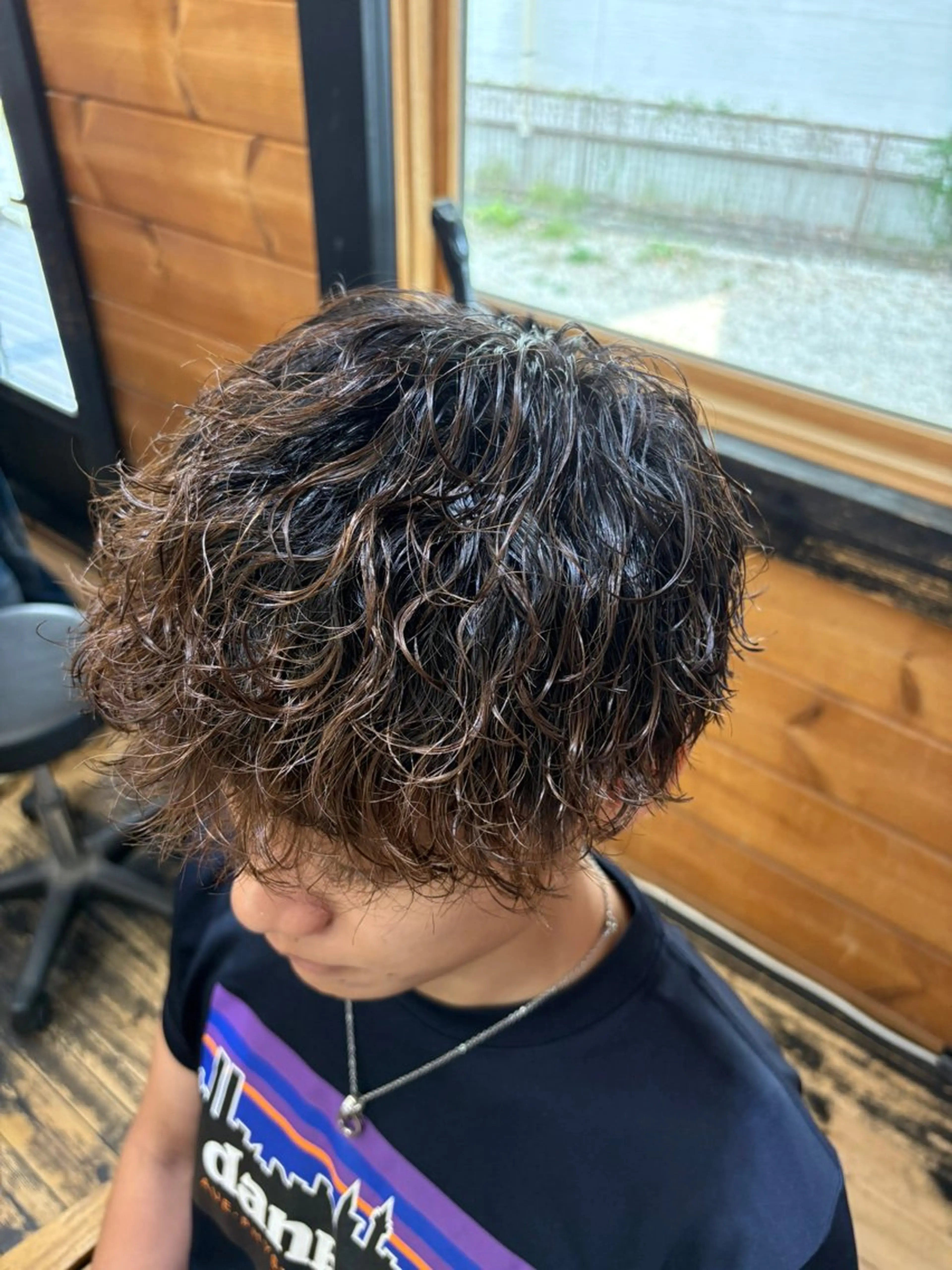 パーマ メンズ メンズブリーチ メンズパーマ 波巻きパーマ スパイラルパーマ カット パーマ 【メンズ専門‼️】 中林良嘉のヘアスタイル