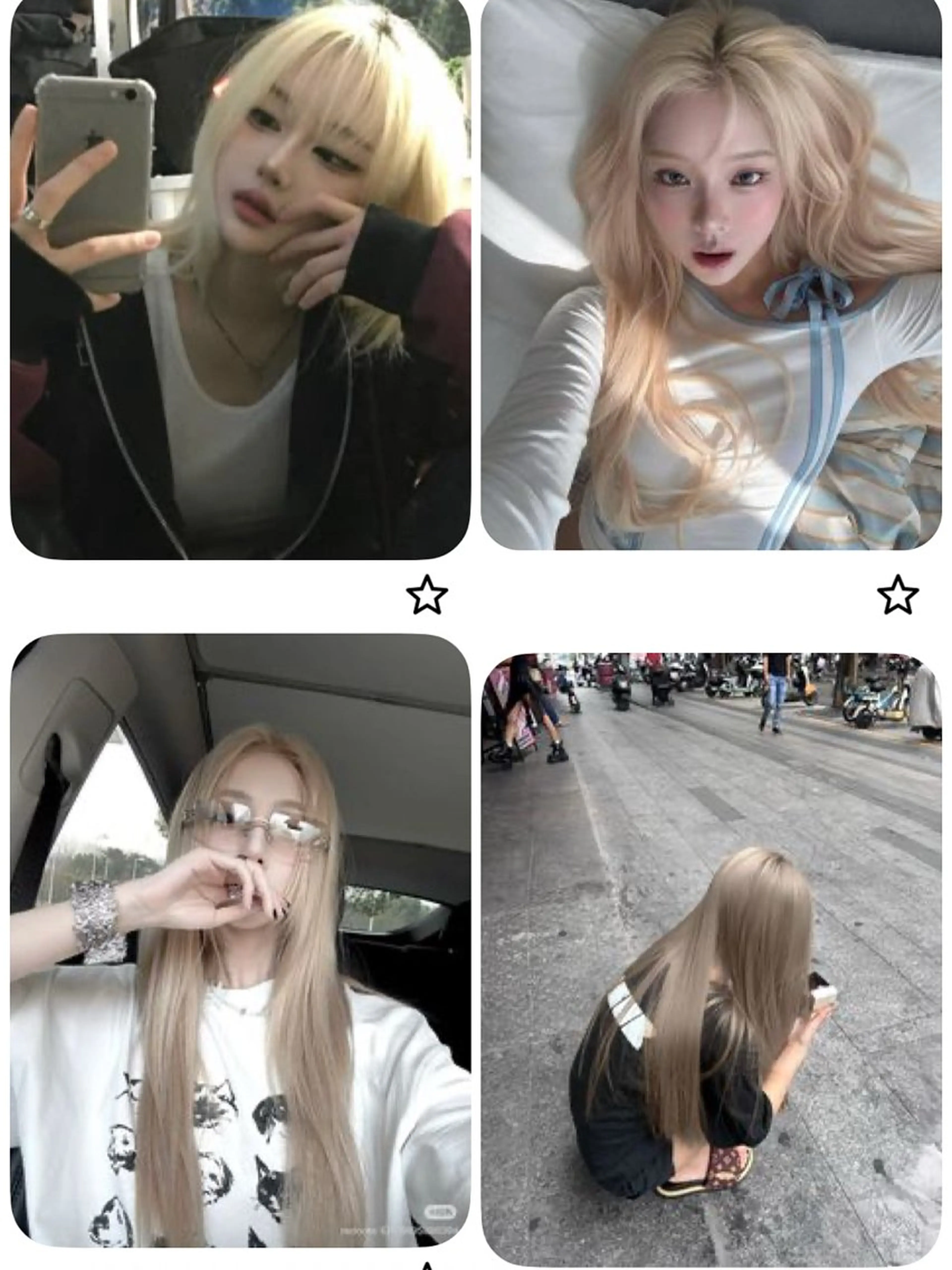 カラー ヘアカラー あ い か 🎀 レイヤーカットのヘアスタイル
