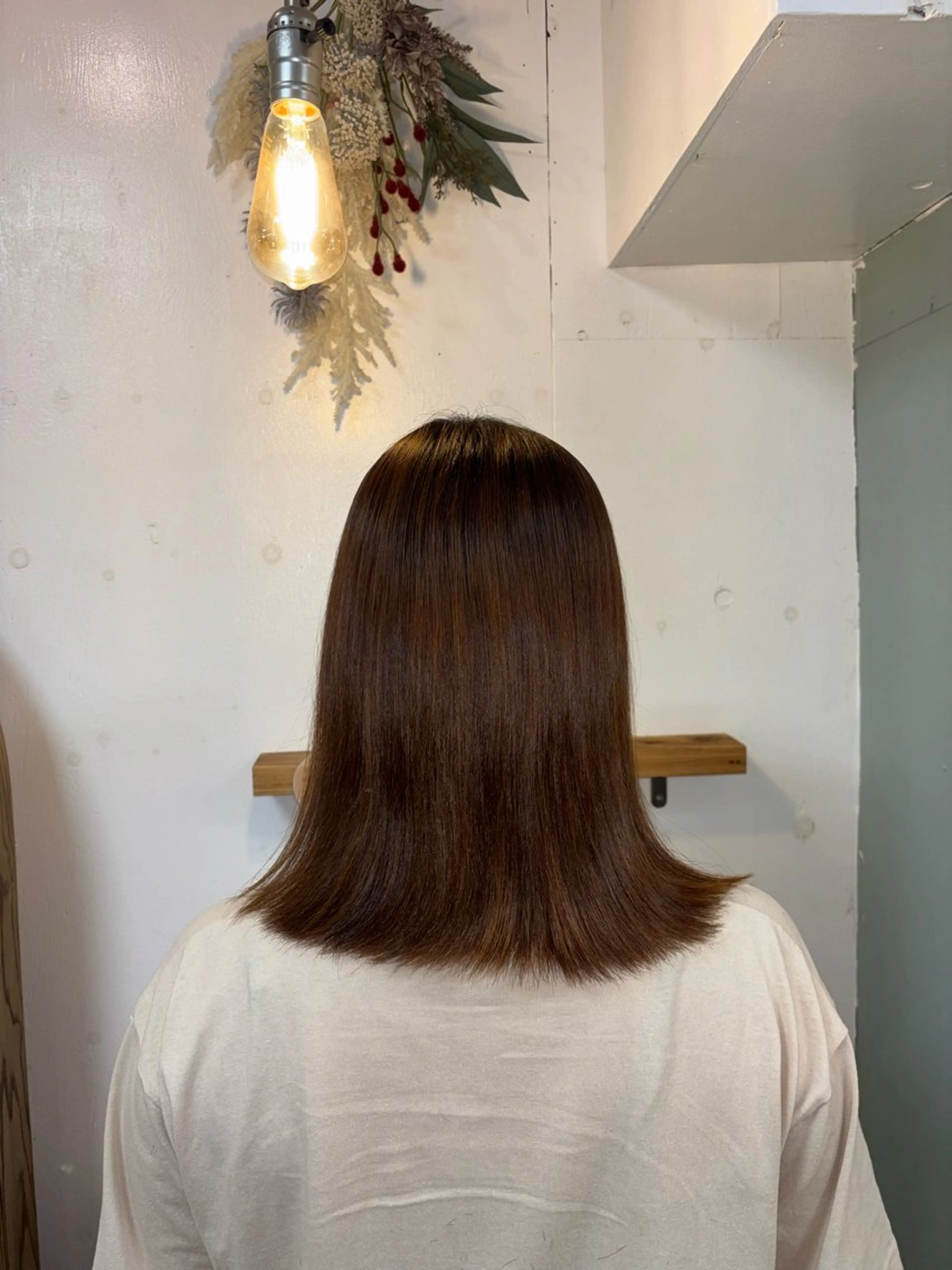 ミディアム 縮毛矯正 トリートメント 🕊koga🕊 /南浦和のヘアスタイル