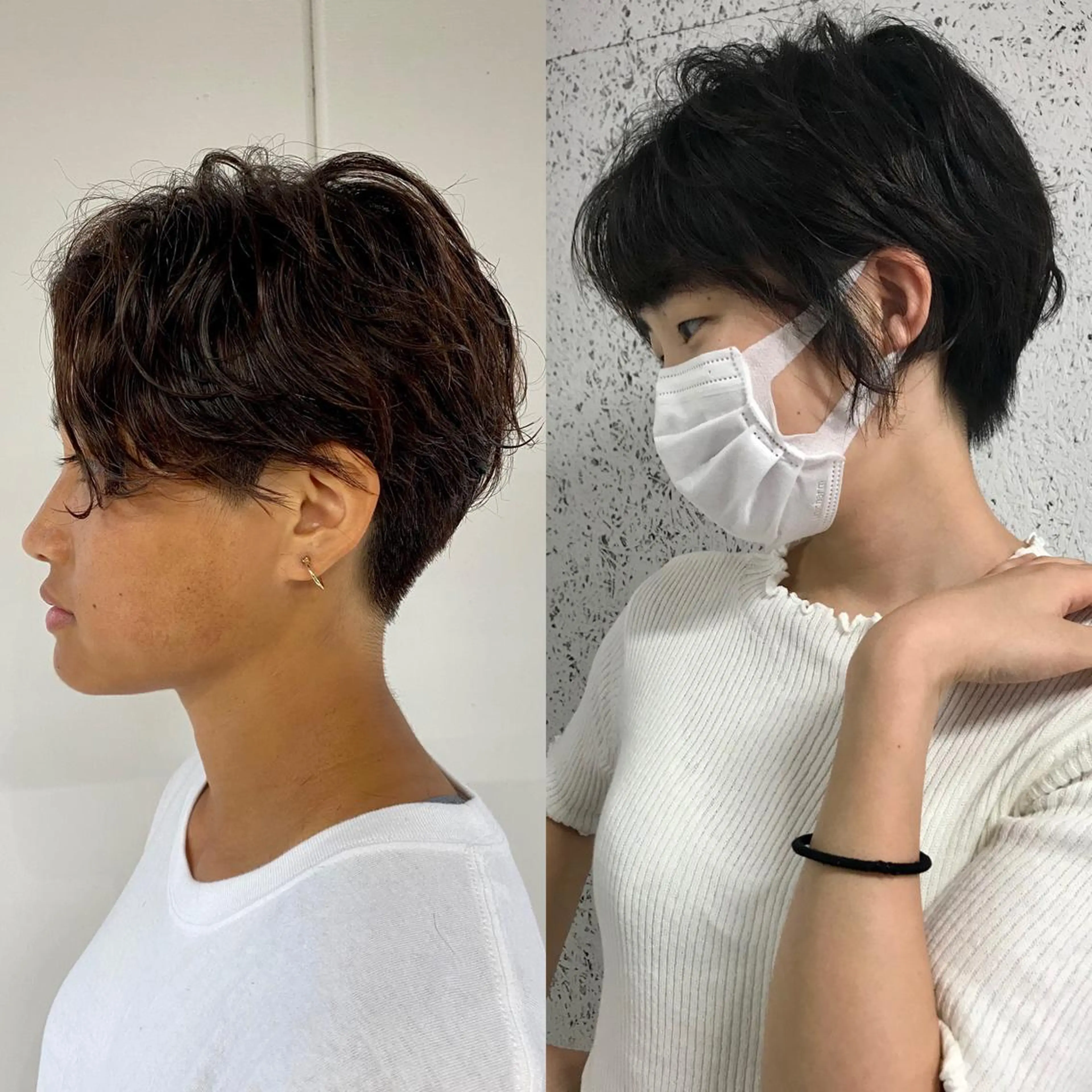 ショート パーマ KOOKI スティードトーキョーのヘアスタイル