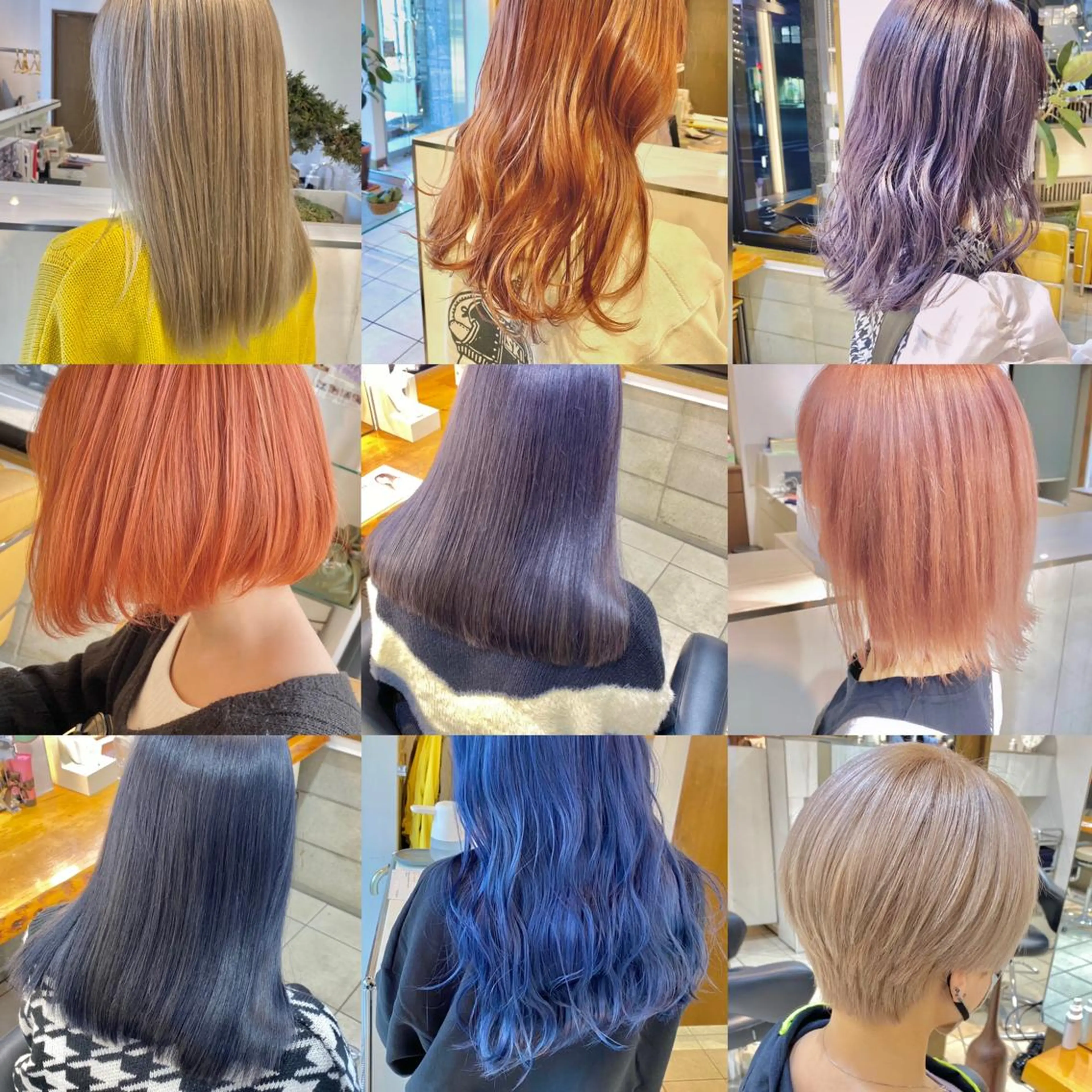 カラー 黒髪 卒業式のヘアスタイル ヘアカラー 山田勇真 ボブ/縮毛矯正/金山のヘアスタイル