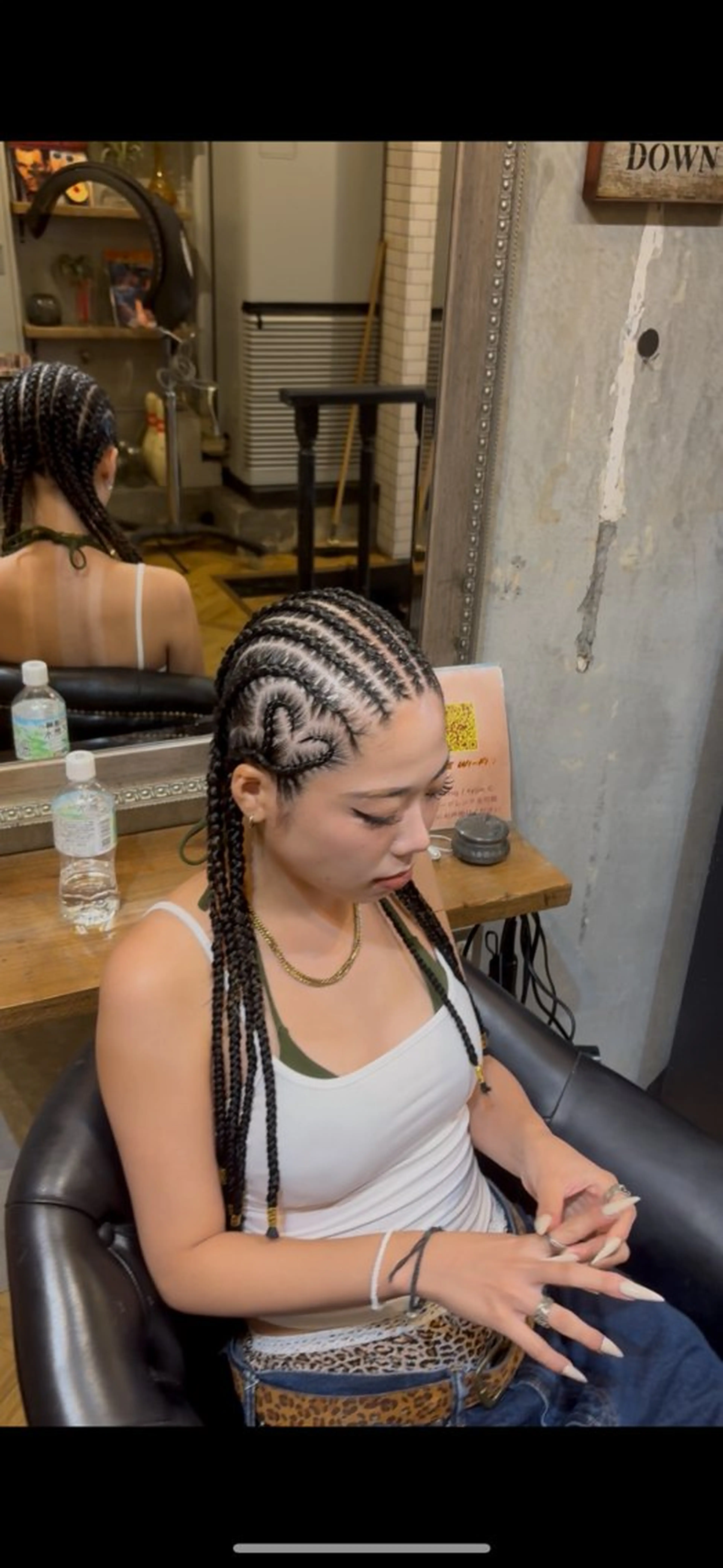 ヘアアレンジ コーンロウ/ ブレイズ　大田竜也のヘアスタイル