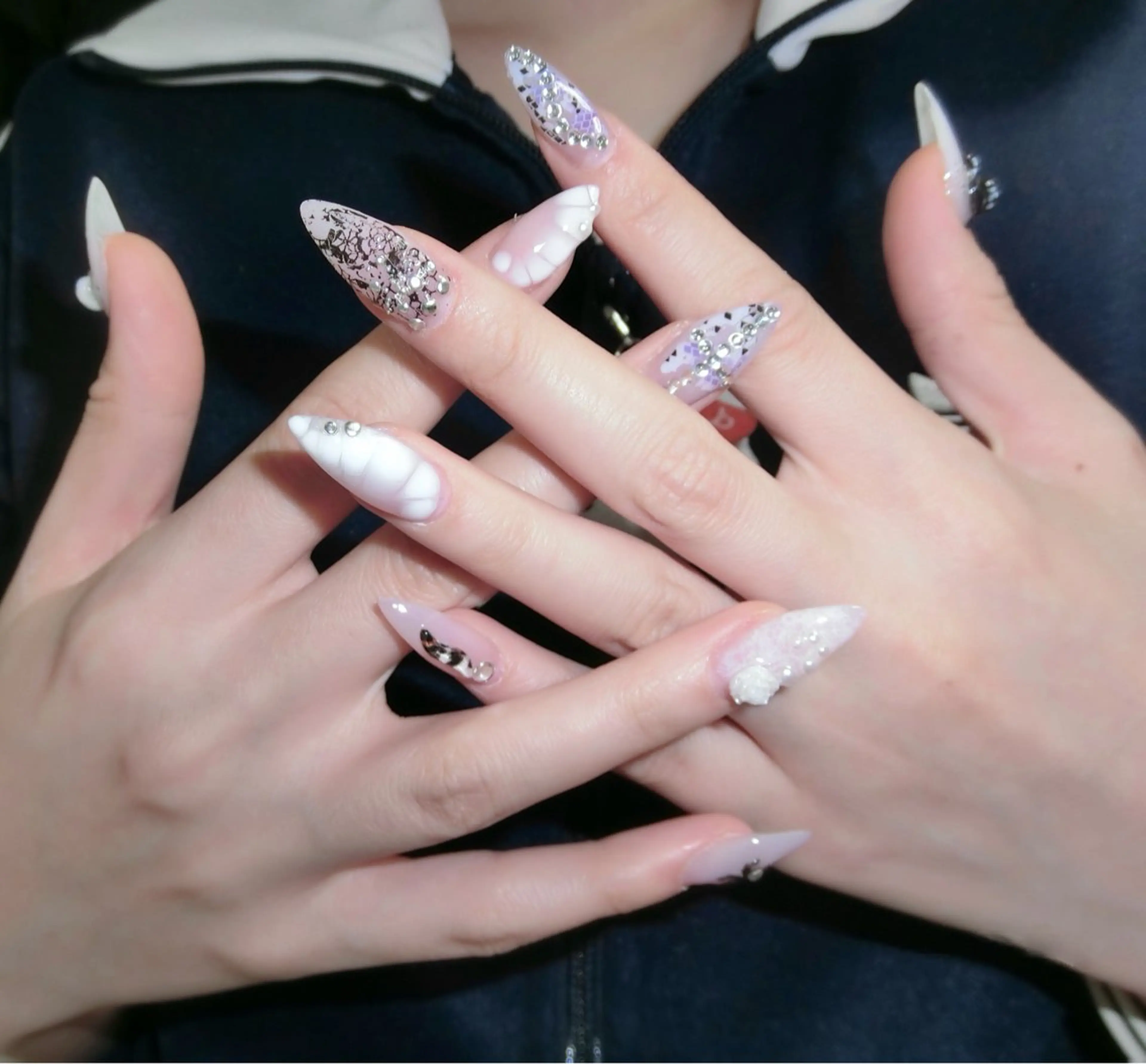 ネイル ハンドネイル 劉 婷のネイルデザイン