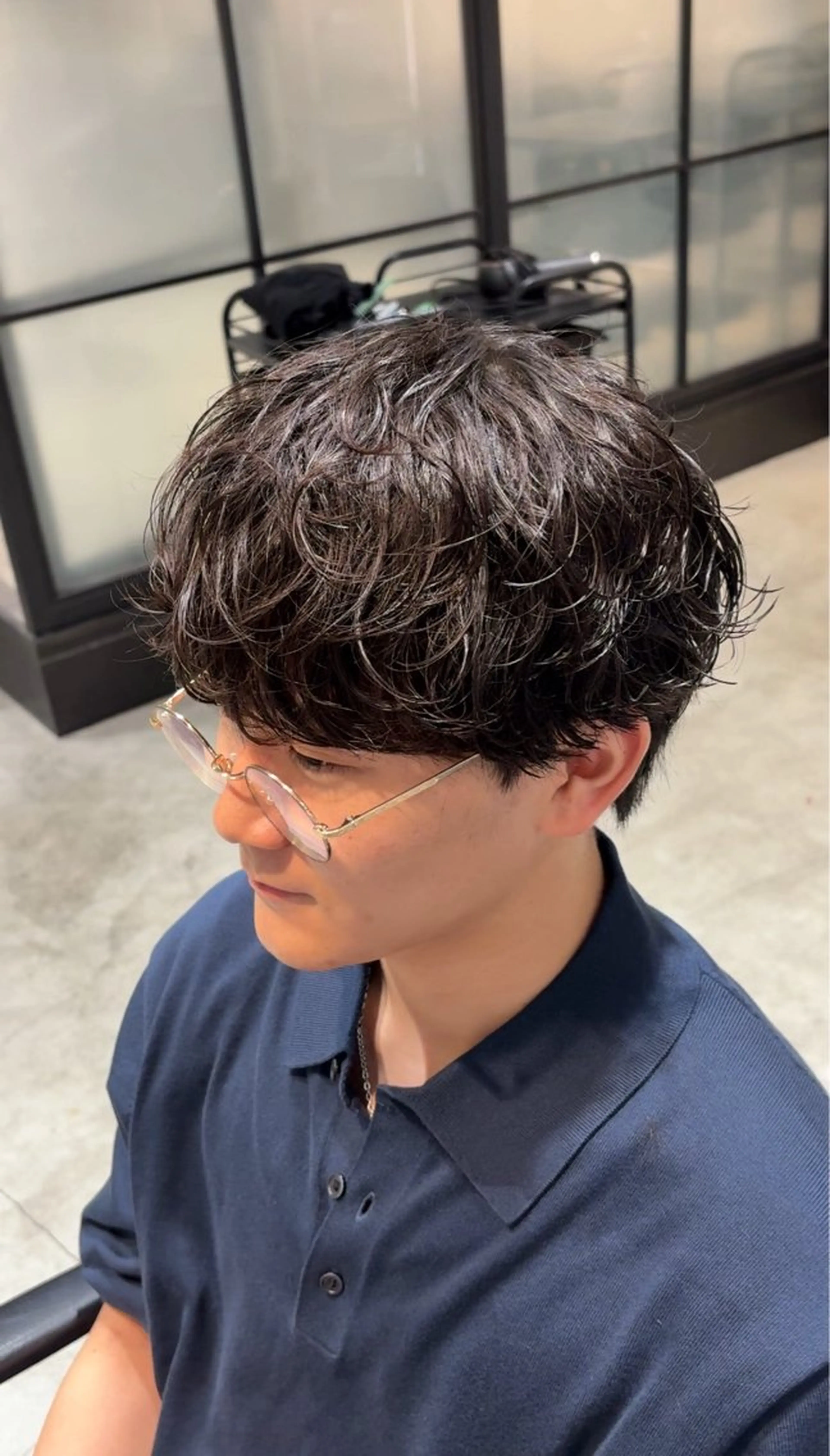 パーマ メンズ メンズカット松戸/韓 国/メンズパーマ航太のヘアスタイル