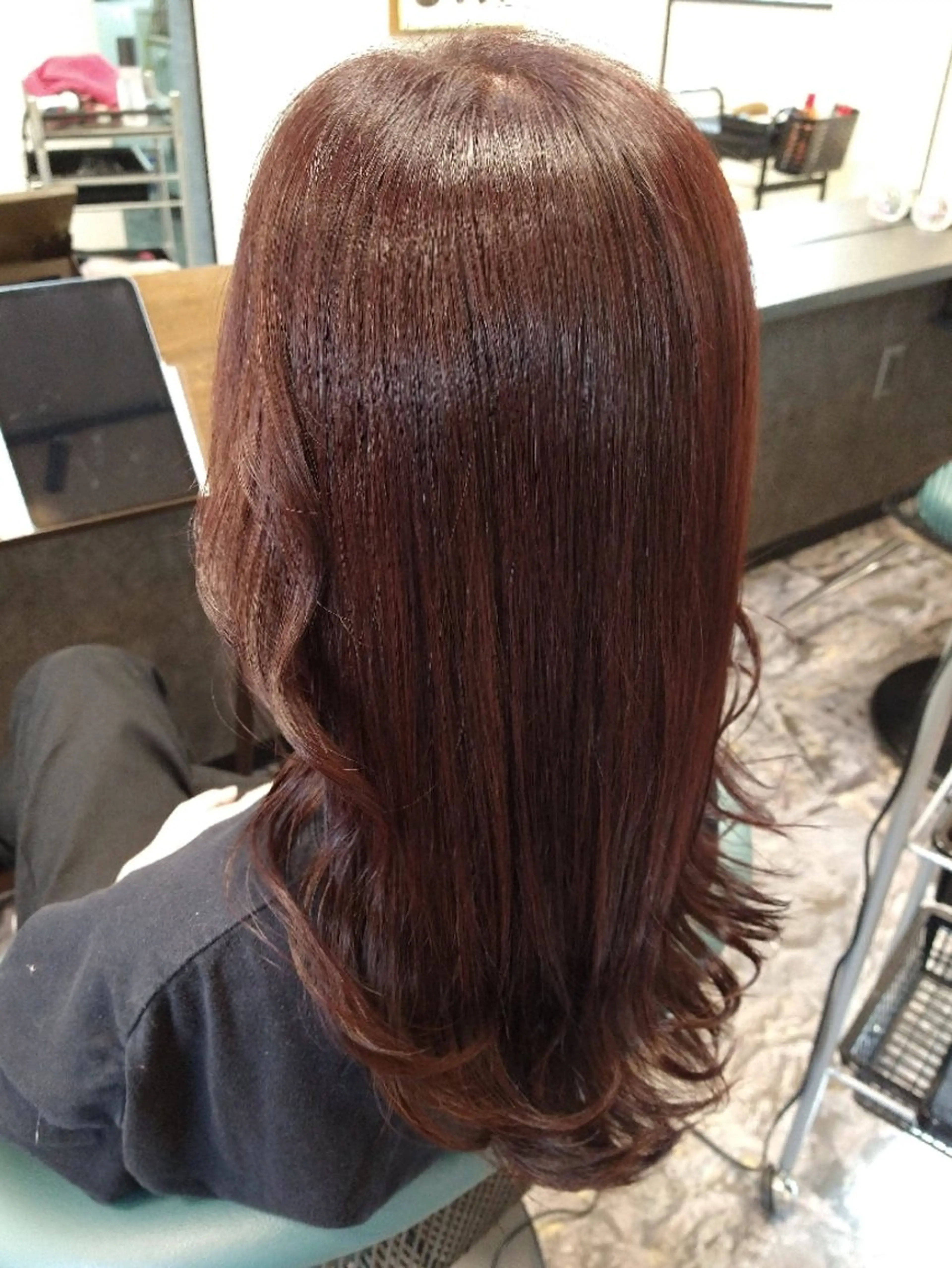 ロング 藤本 咲紀のヘアスタイル