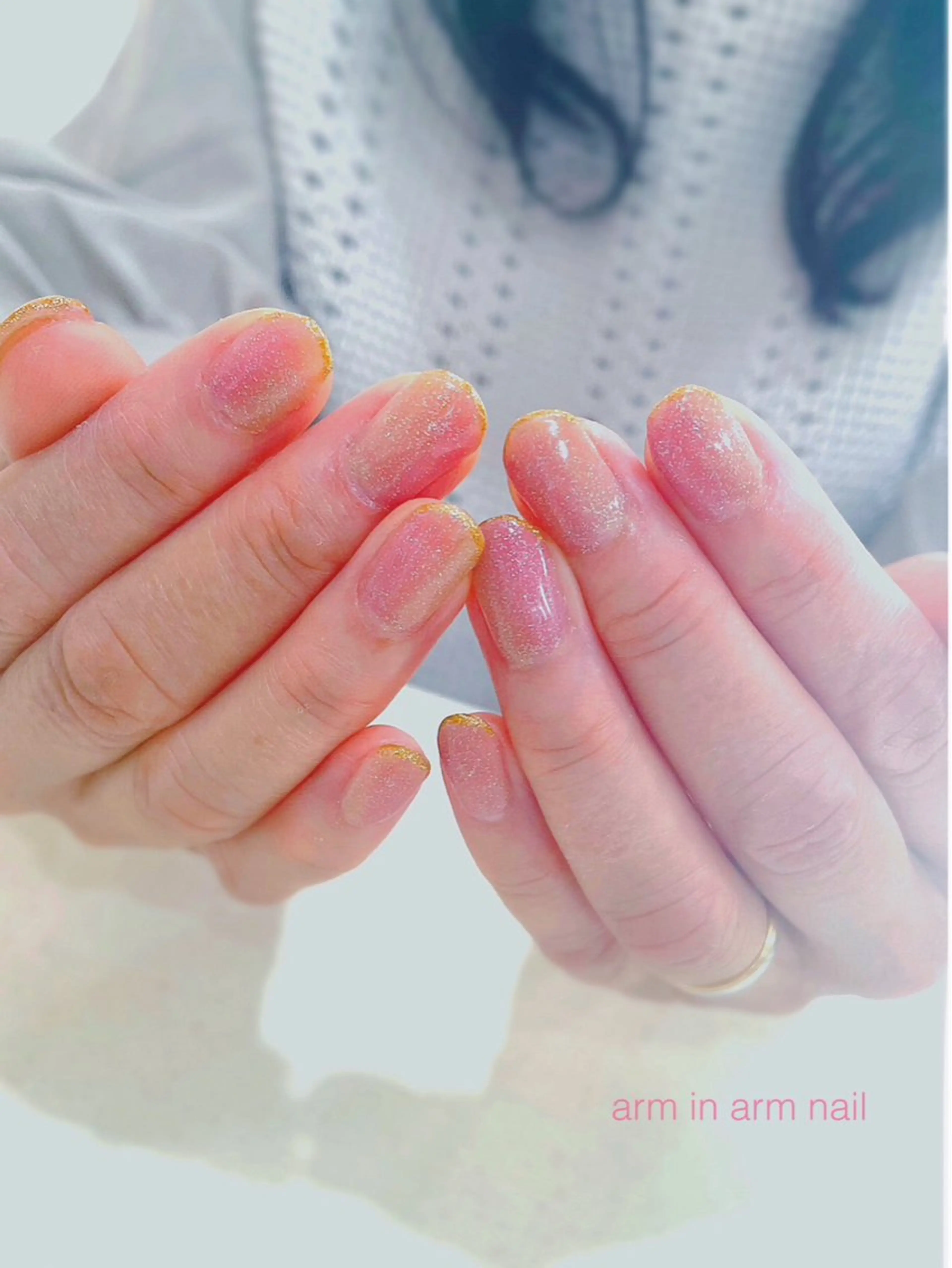 ネイル arm in arm ︎✿Yamamotoのマツエク・マツパデザイン