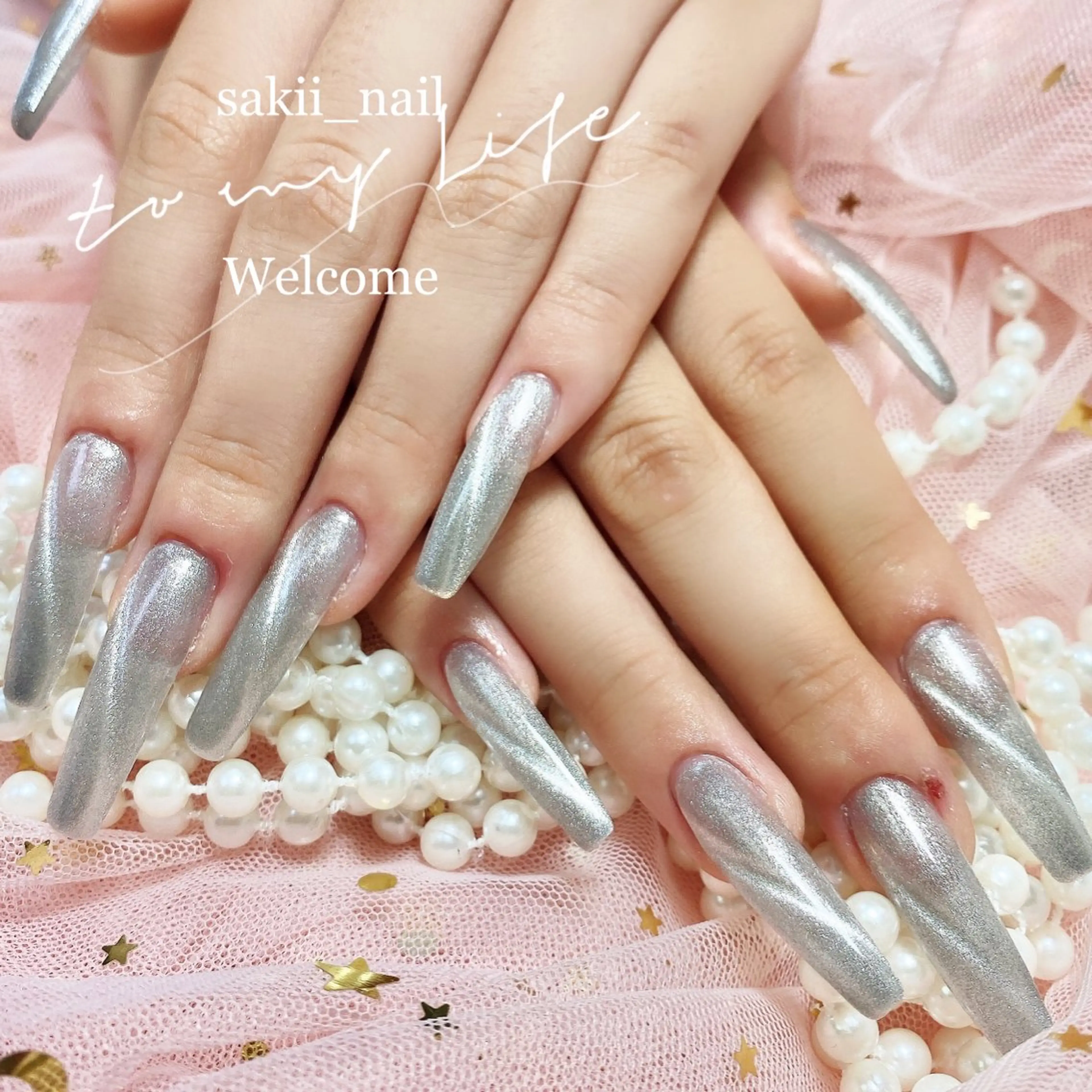 【オフ無料】120分《チップスカルプ長さだし》マグネットの写真