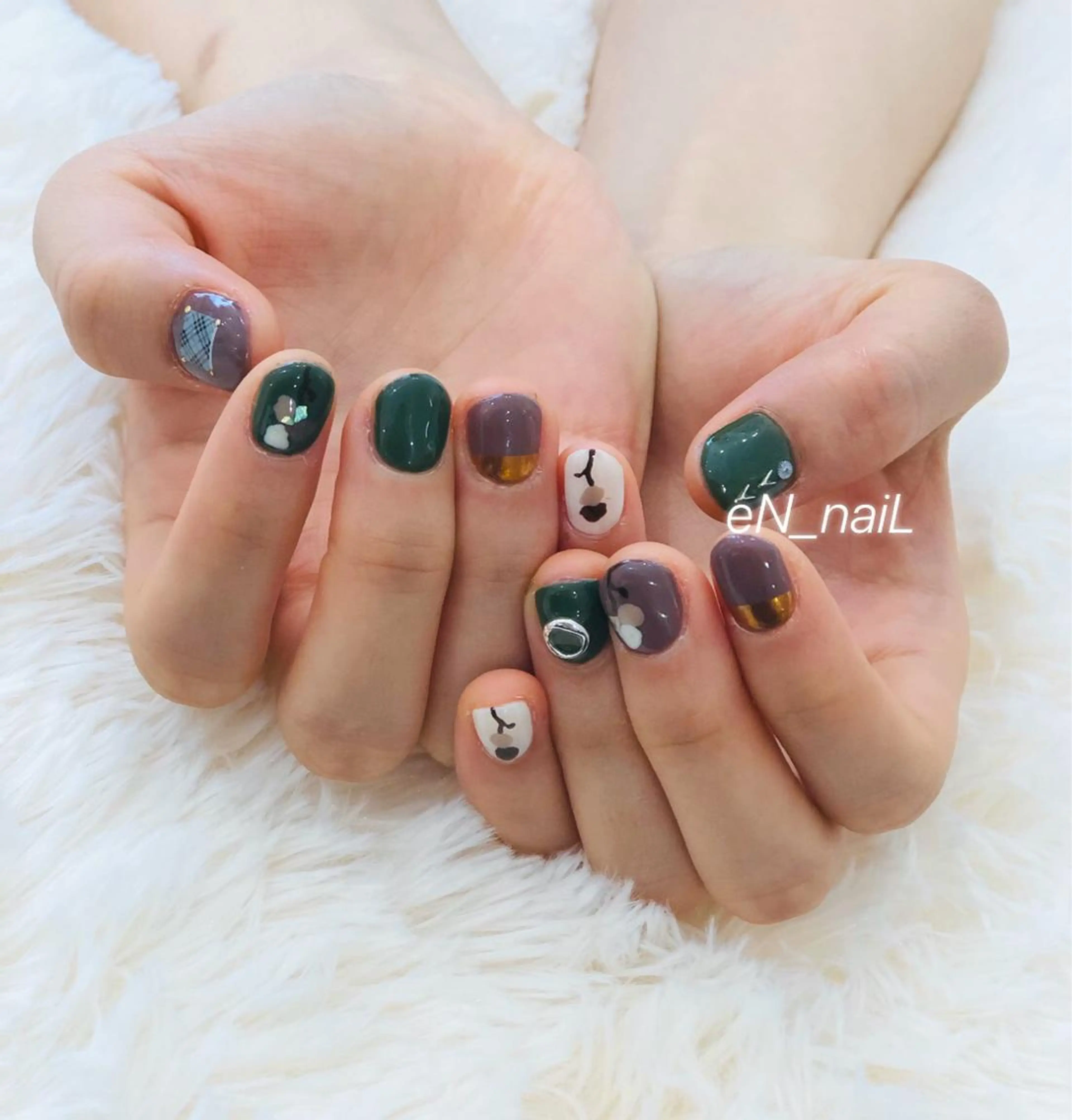 ネイル EN_NAIL 野中本店Ayakaのネイルデザイン