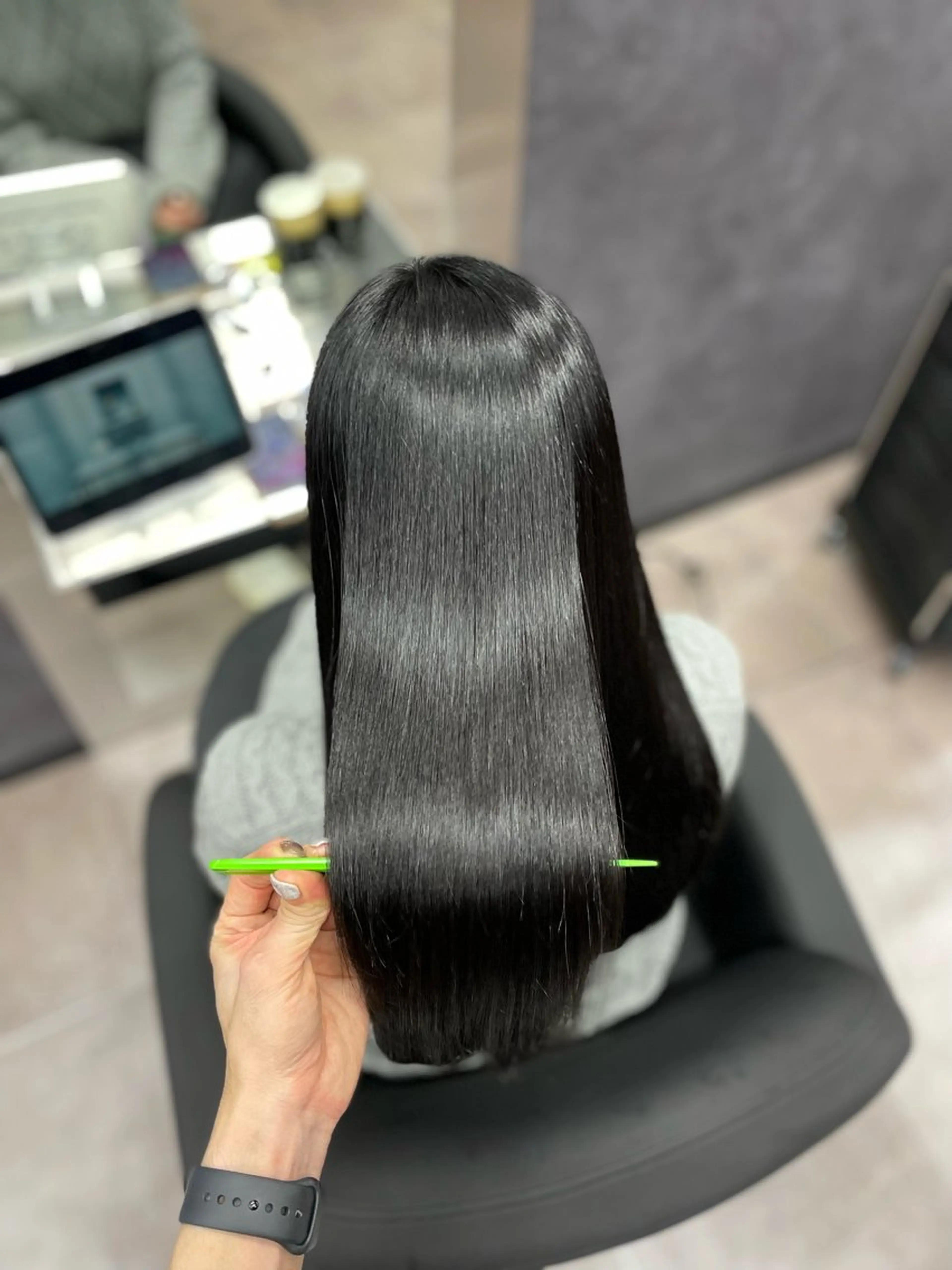 ロング カット 縮毛矯正 トリートメント CYNTHIADUE 店長| IRISUのヘアスタイル
