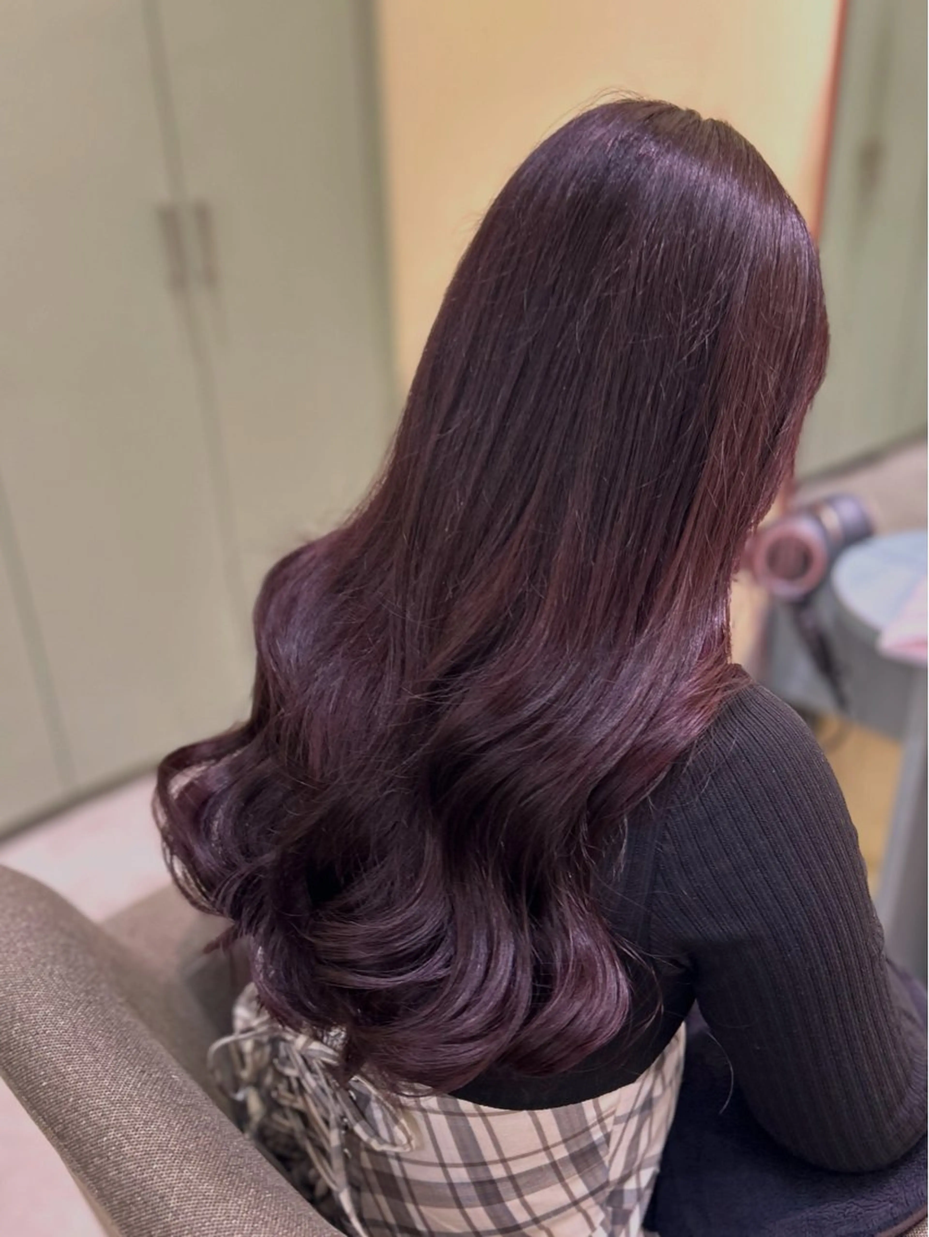 カラー 一條 乃亜のヘアスタイル