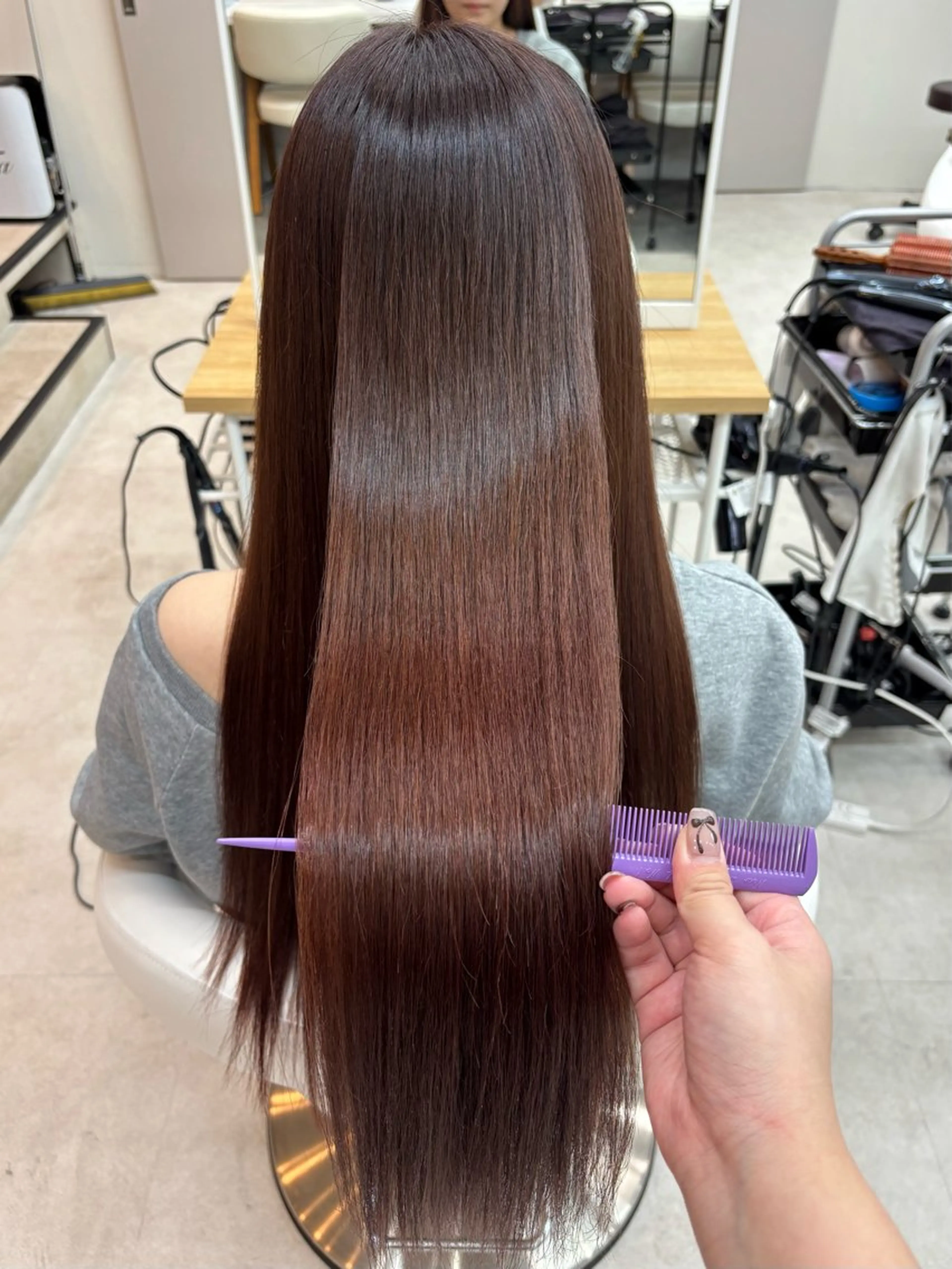 ロング 𝗆𝗂𝗒𝗎 🐈‍⬛🎀のヘアスタイル