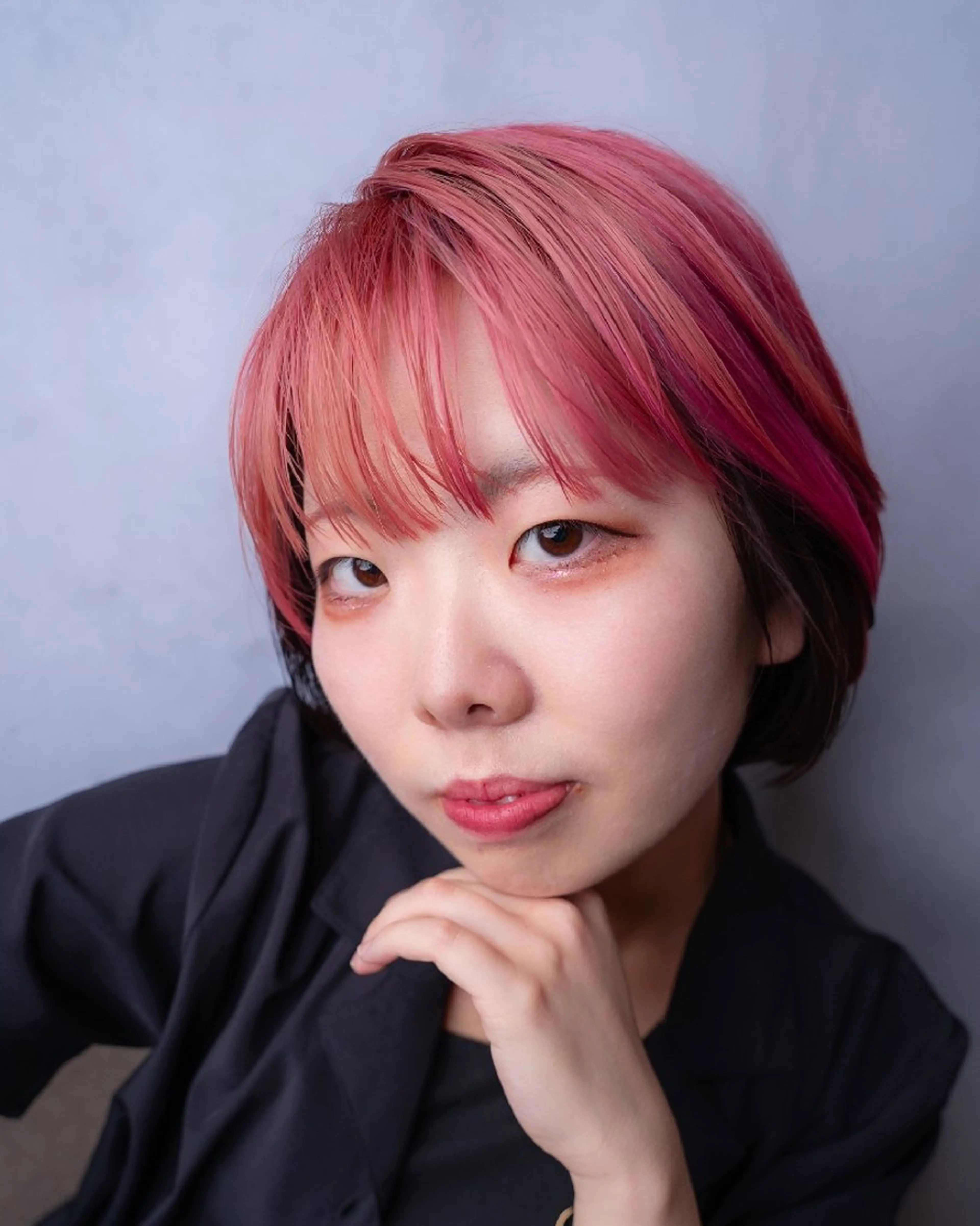 ショート カラー 松尾 泰伸のヘアスタイル